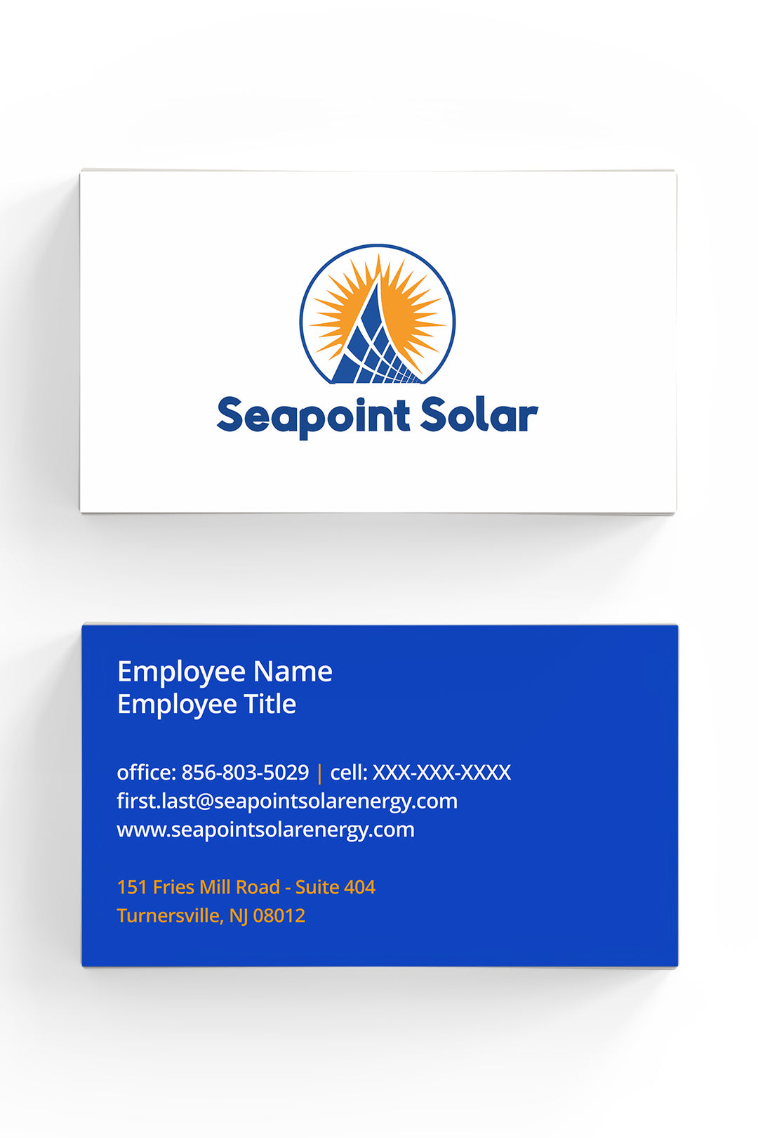 Seapoint Solar Business Cards