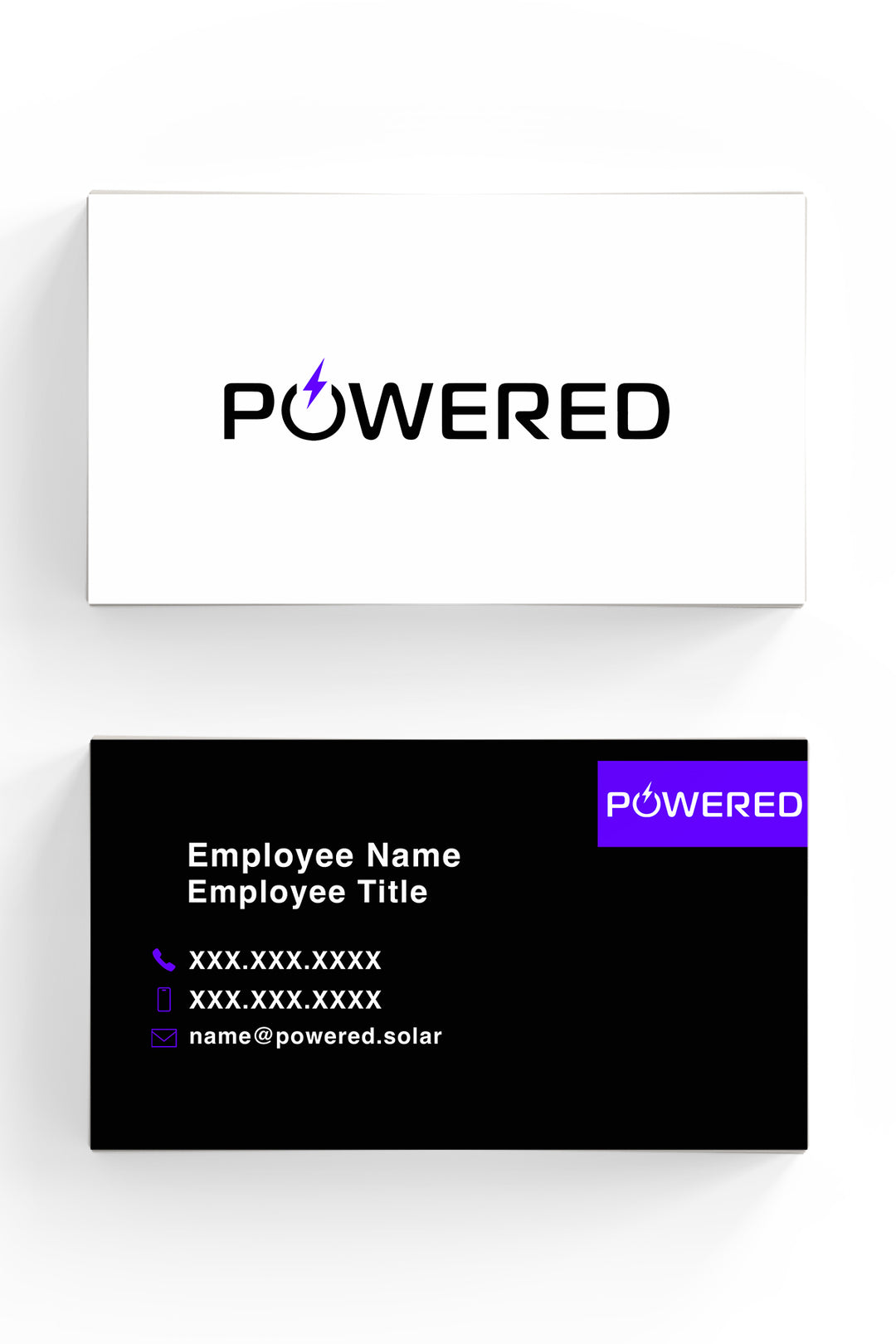 Powered Business Cards