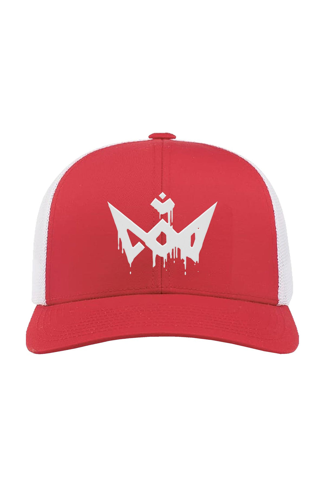 Trucker Snapback Cap - Drippy Crown Embroidery