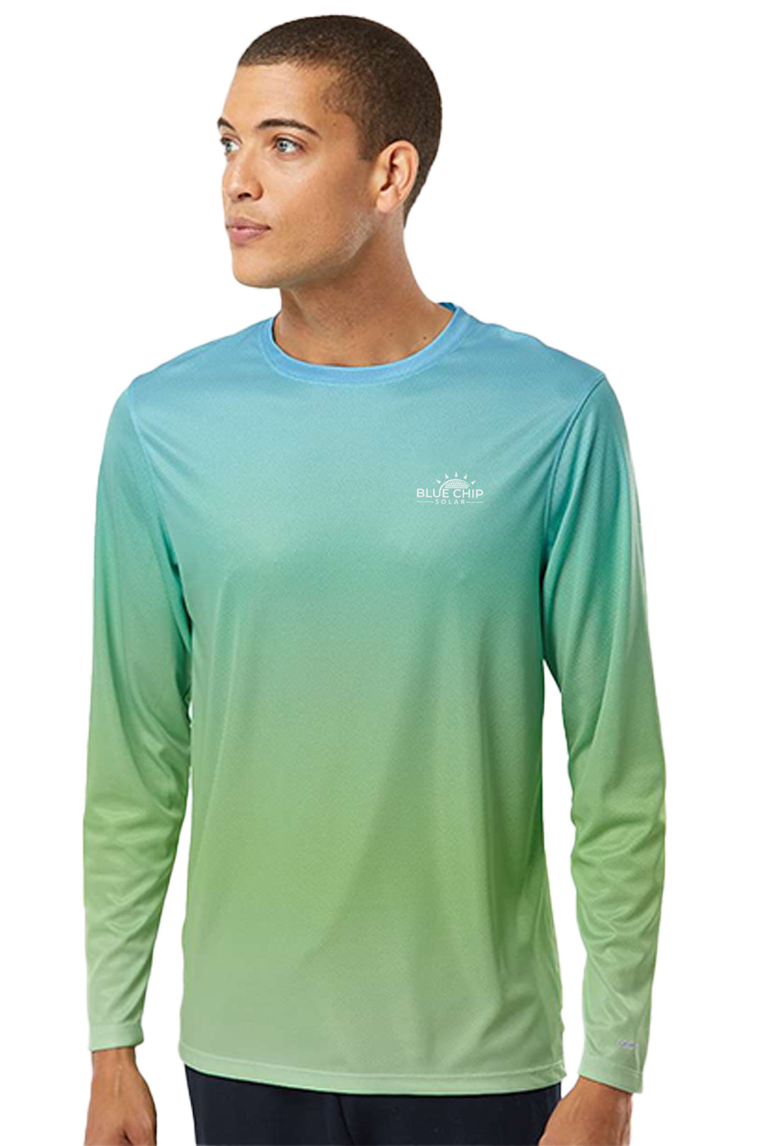 Barbados Performance Pin Dot Long Sleeve T-Shirt