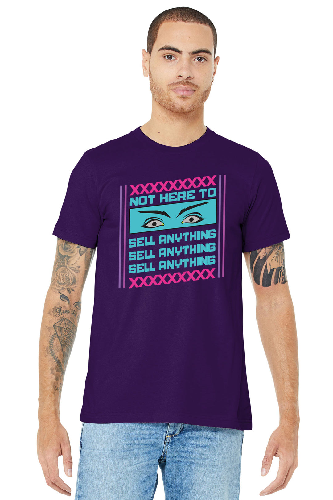 Jersey Tee - Not Here to Sell