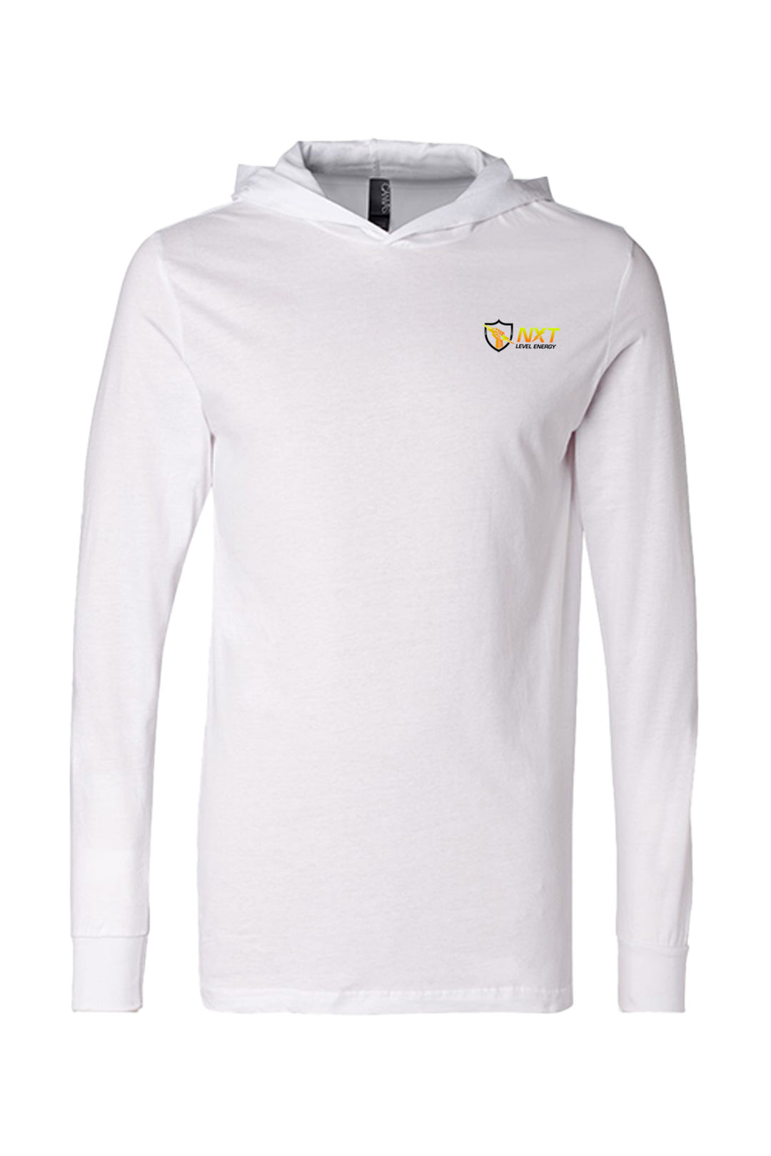 Jersey Hooded Long Sleeve Tee
