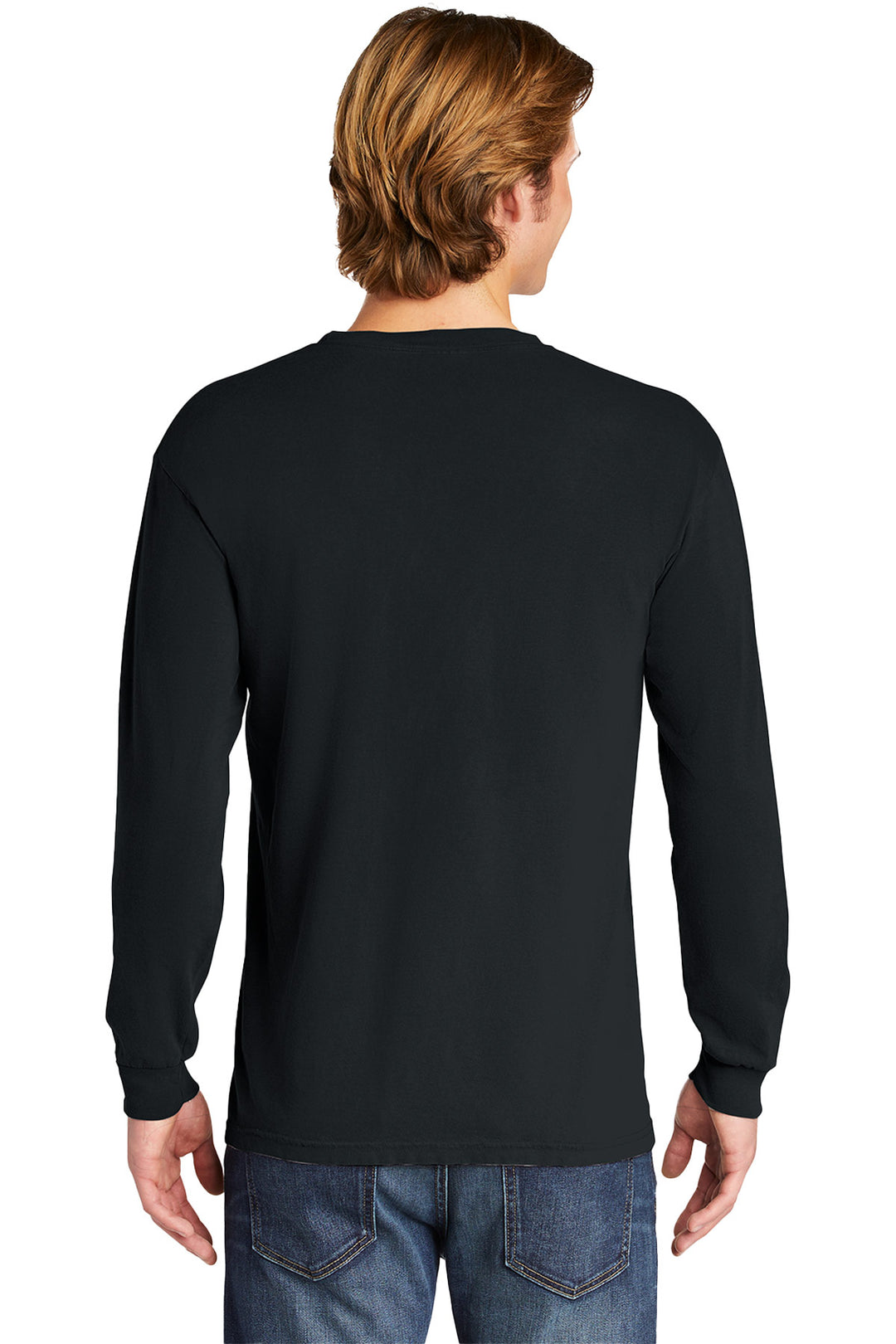 Garment-Dyed Heavyweight Long Sleeve T-Shirt