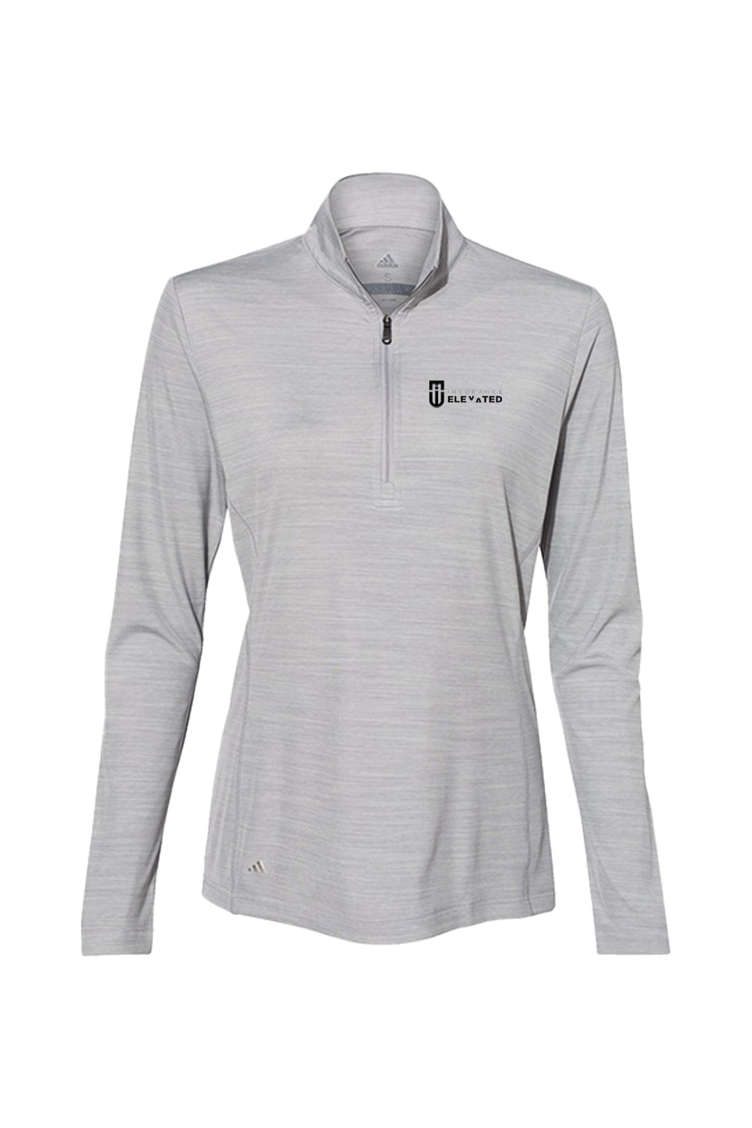 Ladies Lightweight Mélange Quarter-Zip Pullover