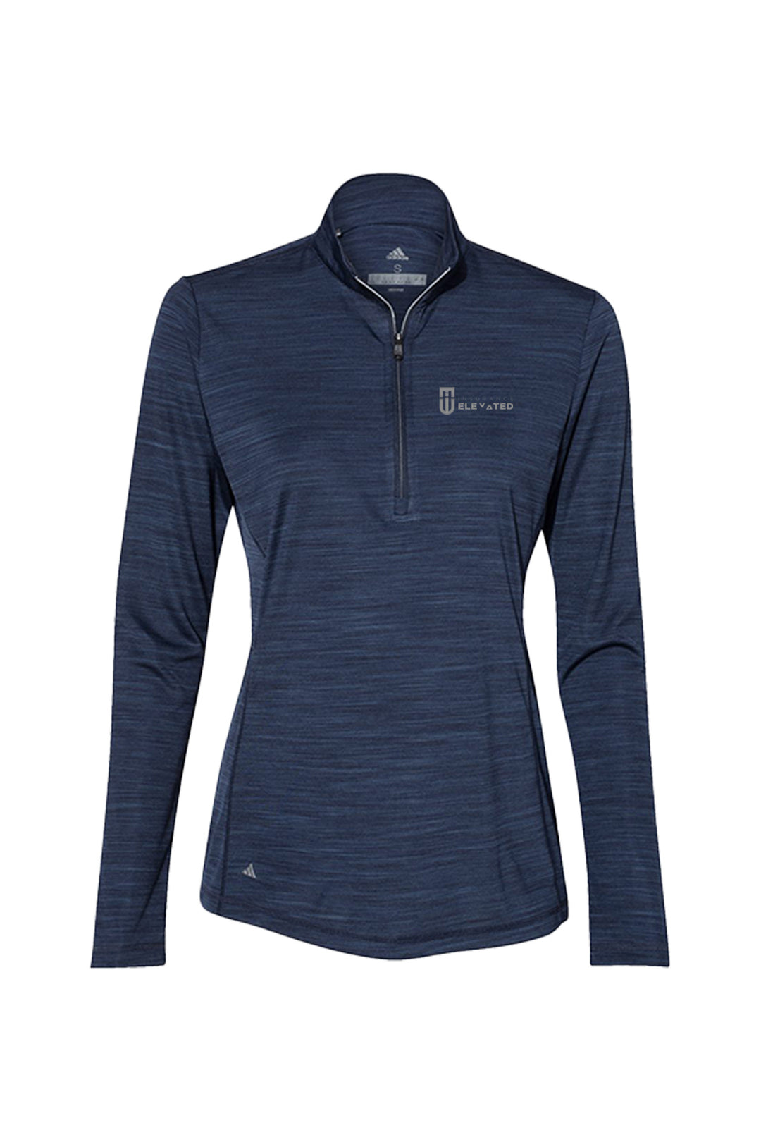 Ladies Lightweight Mélange Quarter-Zip Pullover