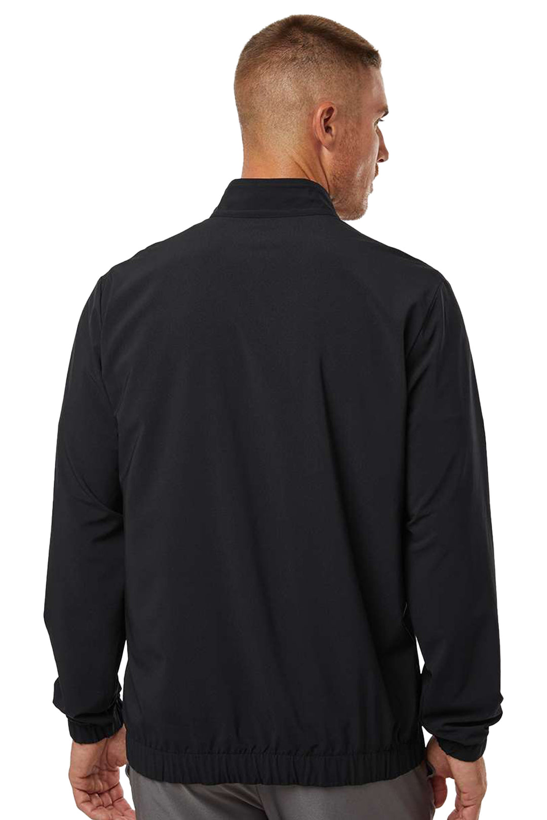 Woven Half-Zip Pullover