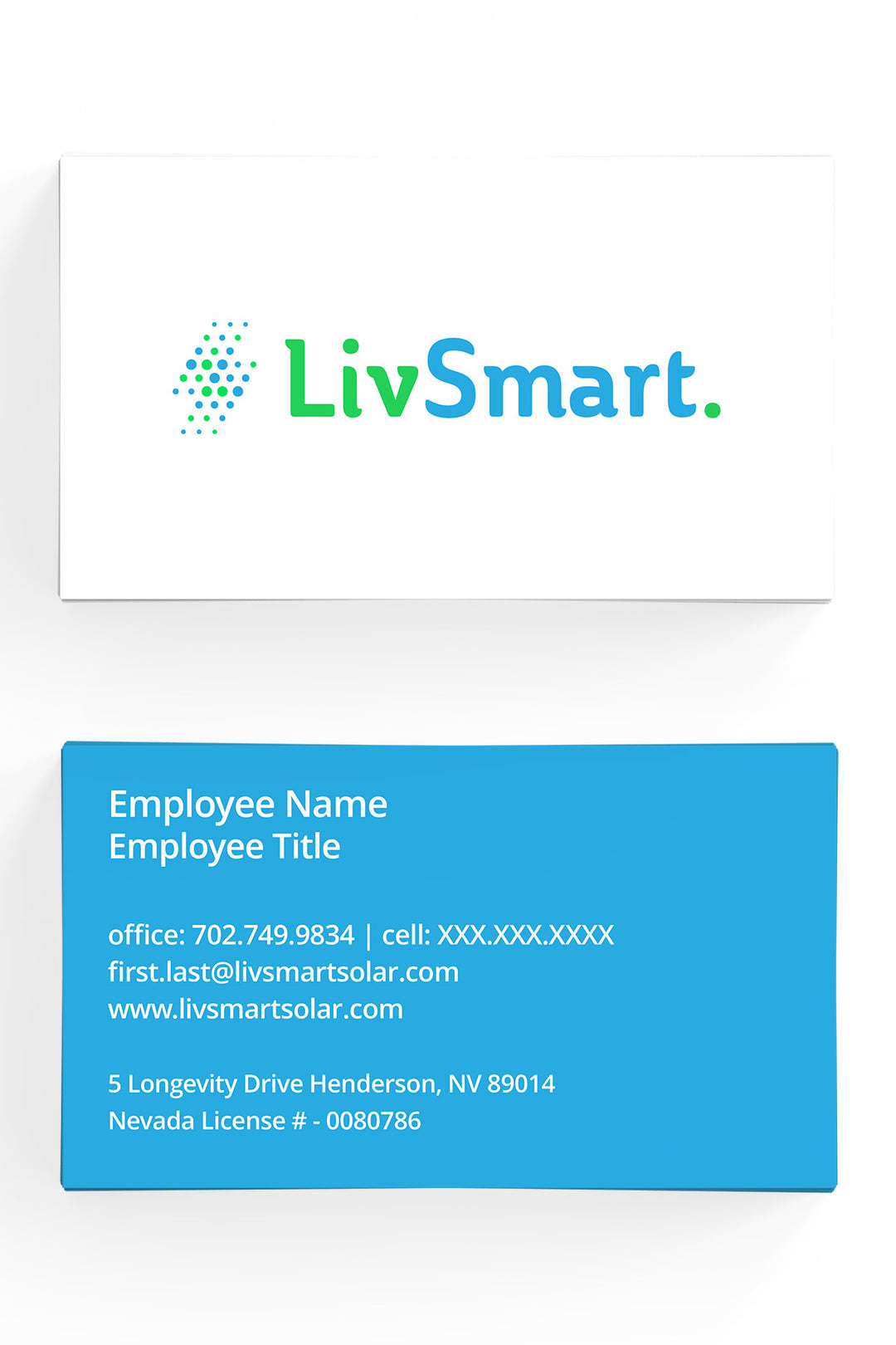 LivSmart Business Cards