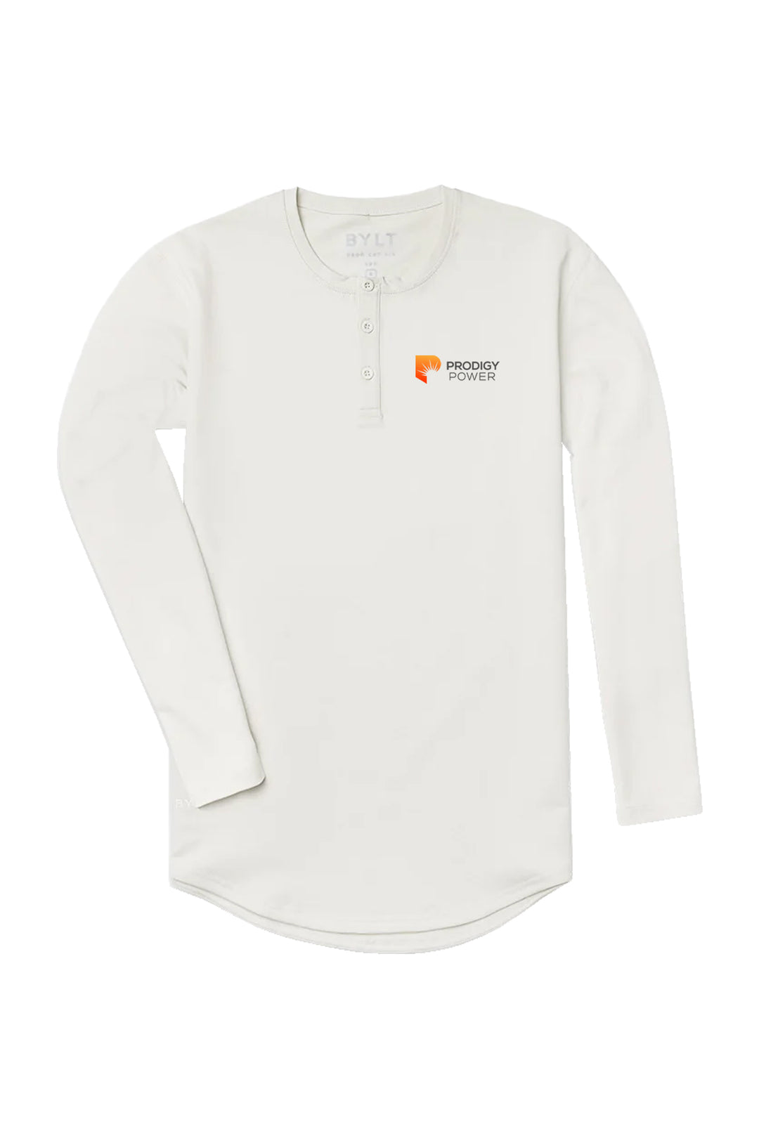 Henley Drop-Cut Long Sleeve: LUX