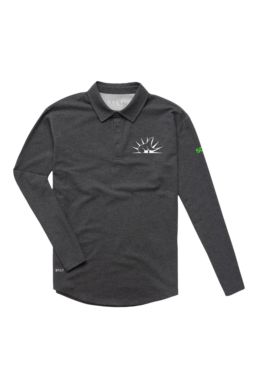 Drop-Cut Long Sleeve: LUX Polo