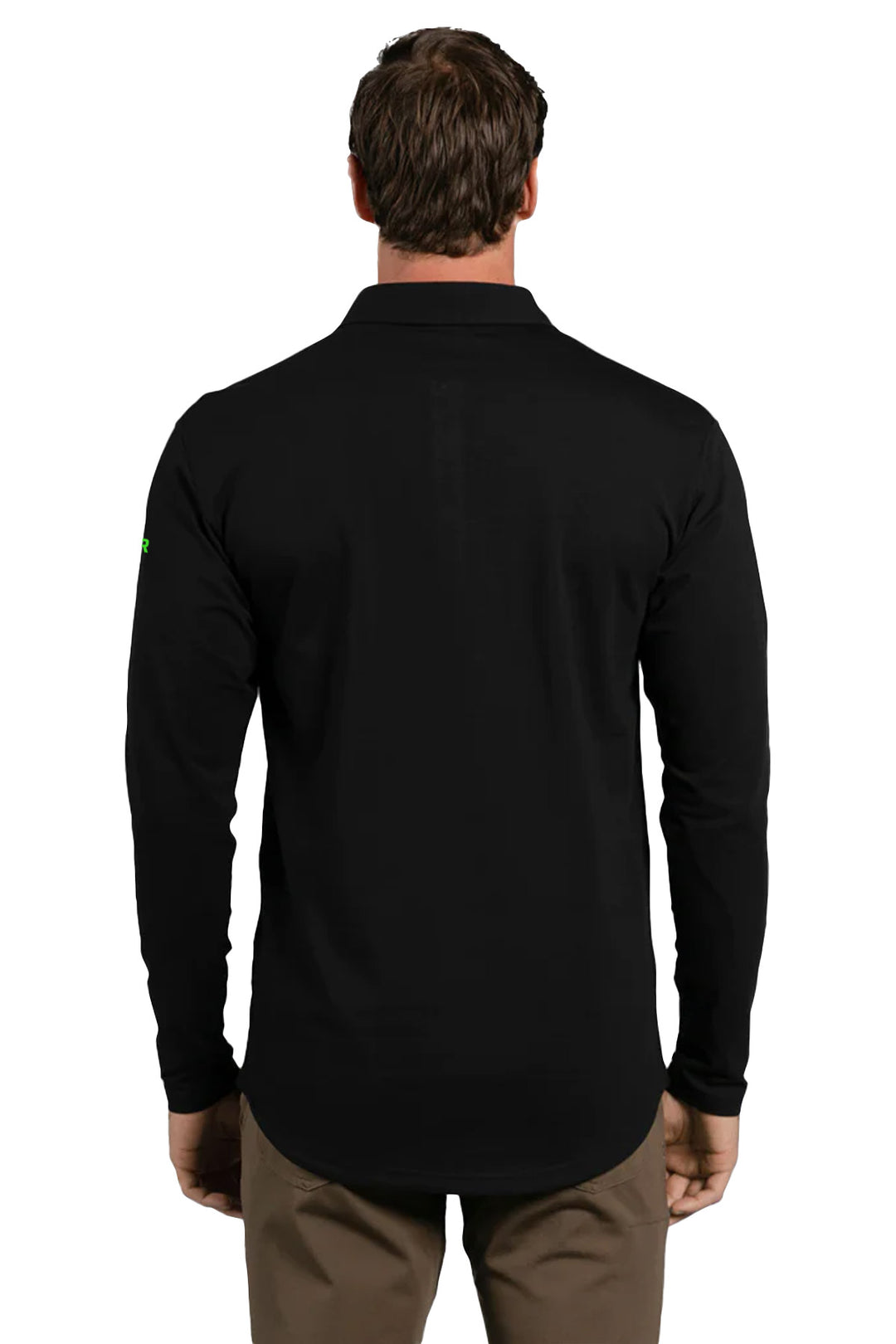 Drop-Cut Long Sleeve: LUX Polo