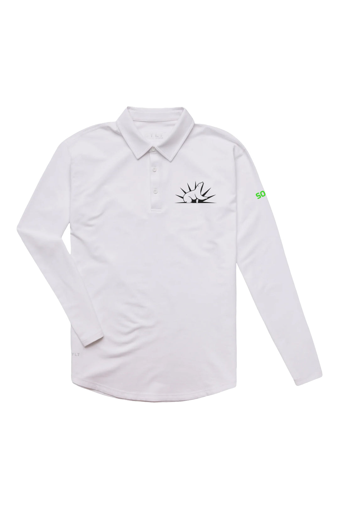 Drop-Cut Long Sleeve: LUX Polo