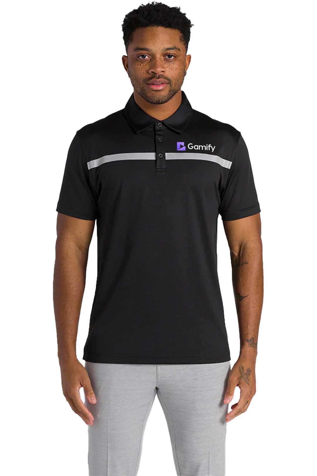 Performance+ Stripe Polo