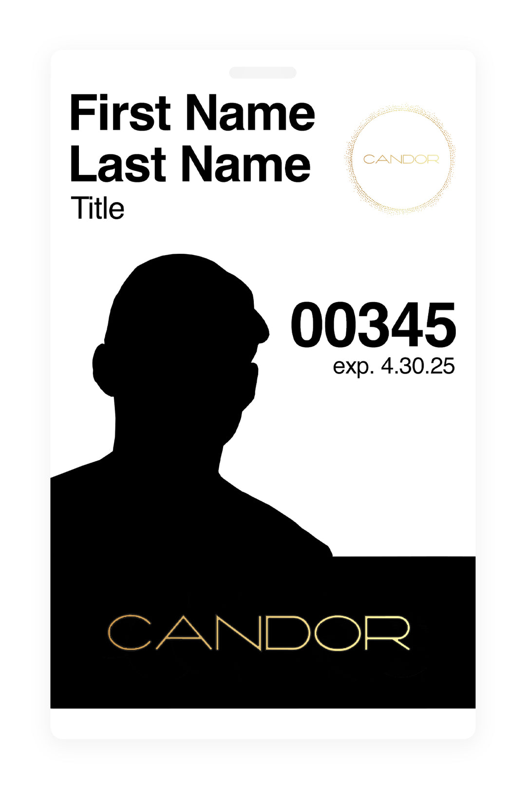 Candor: ID Badge & Lanyard