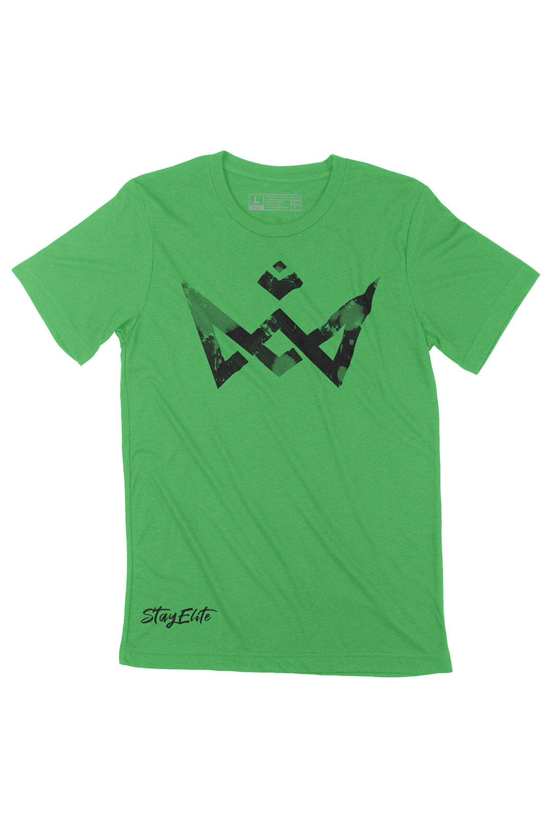 Black Crown Ink Blot Tee