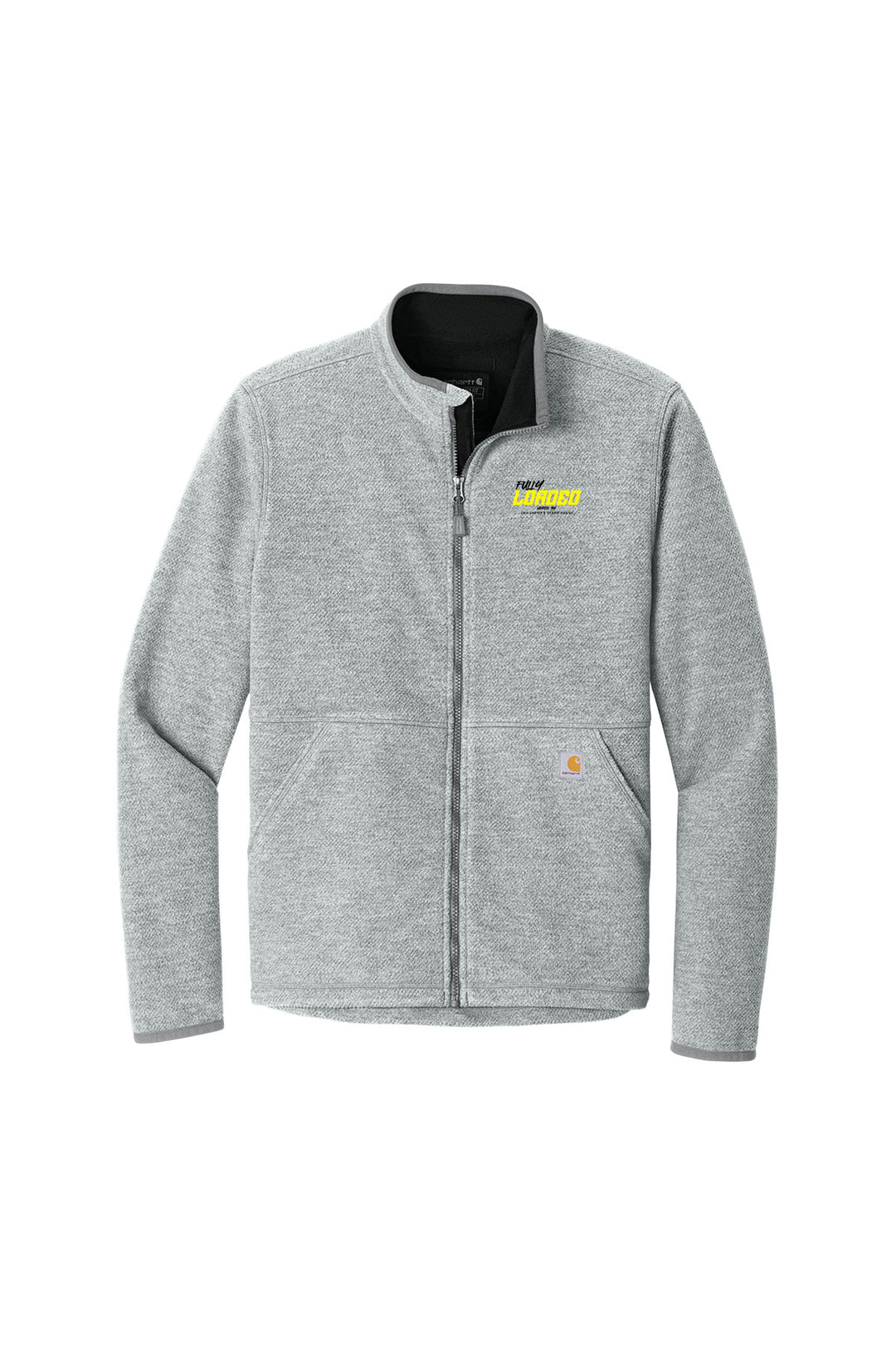 Textured Full-Zip Fleece Jacket