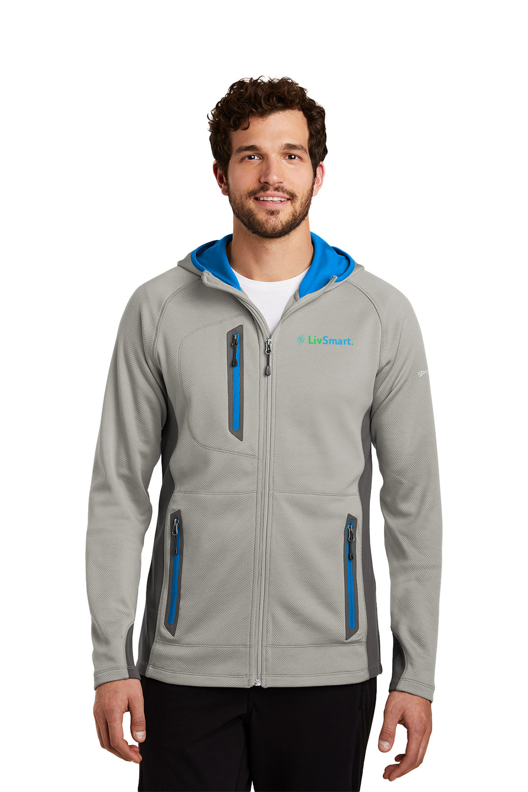 Sport Hooded Full-Zip Fleece Jacket