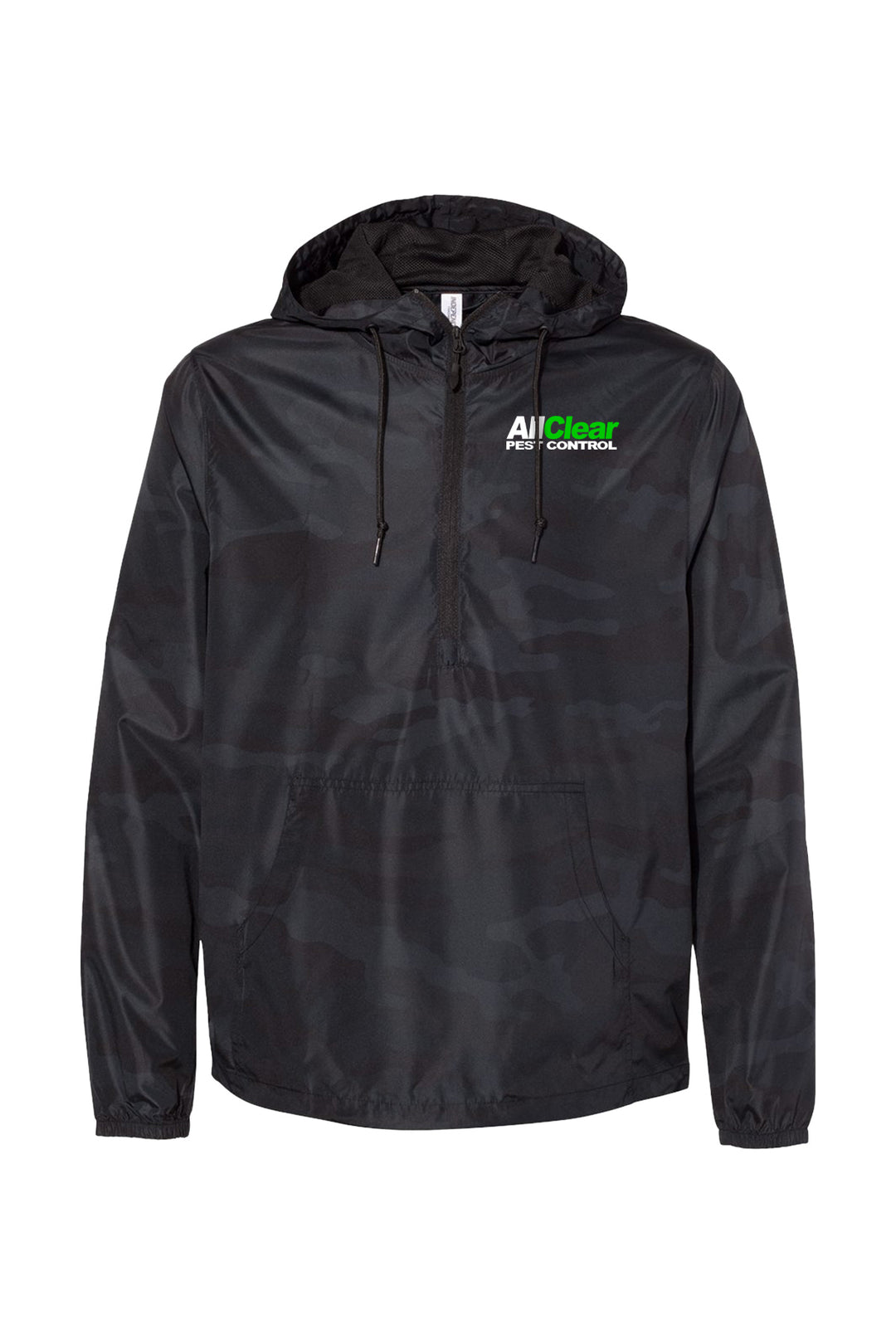 Lightweight Quarter-Zip Windbreaker Pullover Jacket