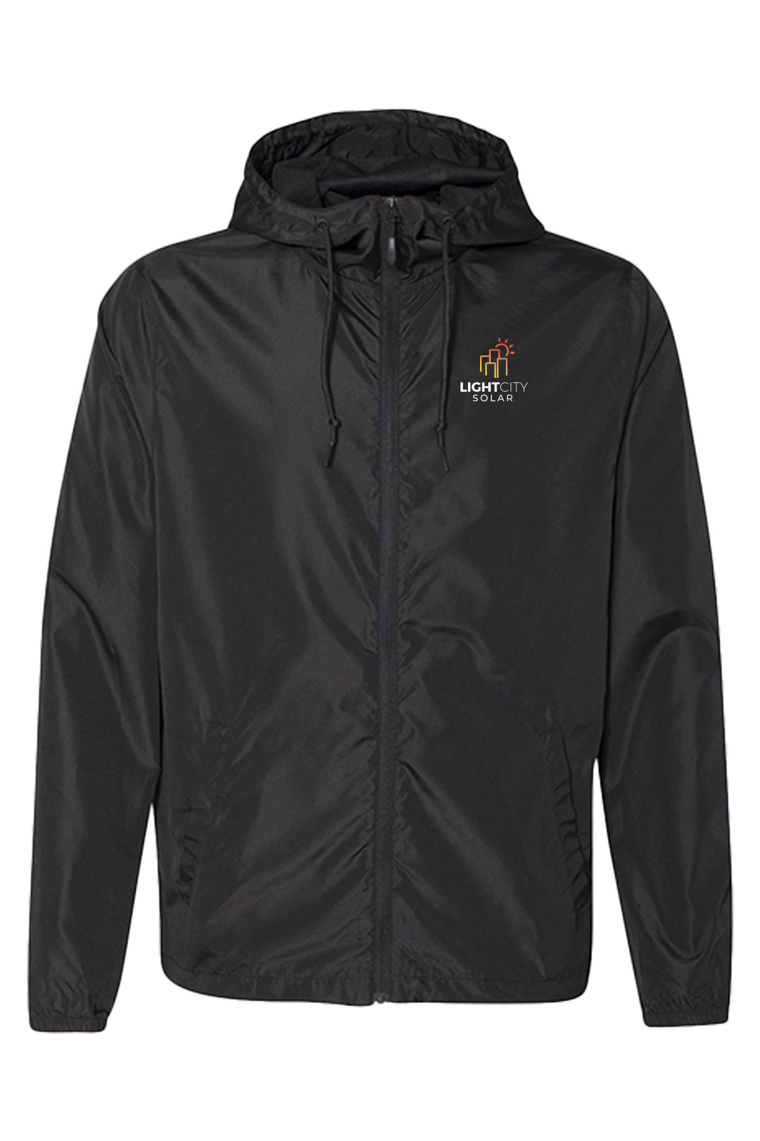 Lightweight Windbreaker Full-Zip Jacket