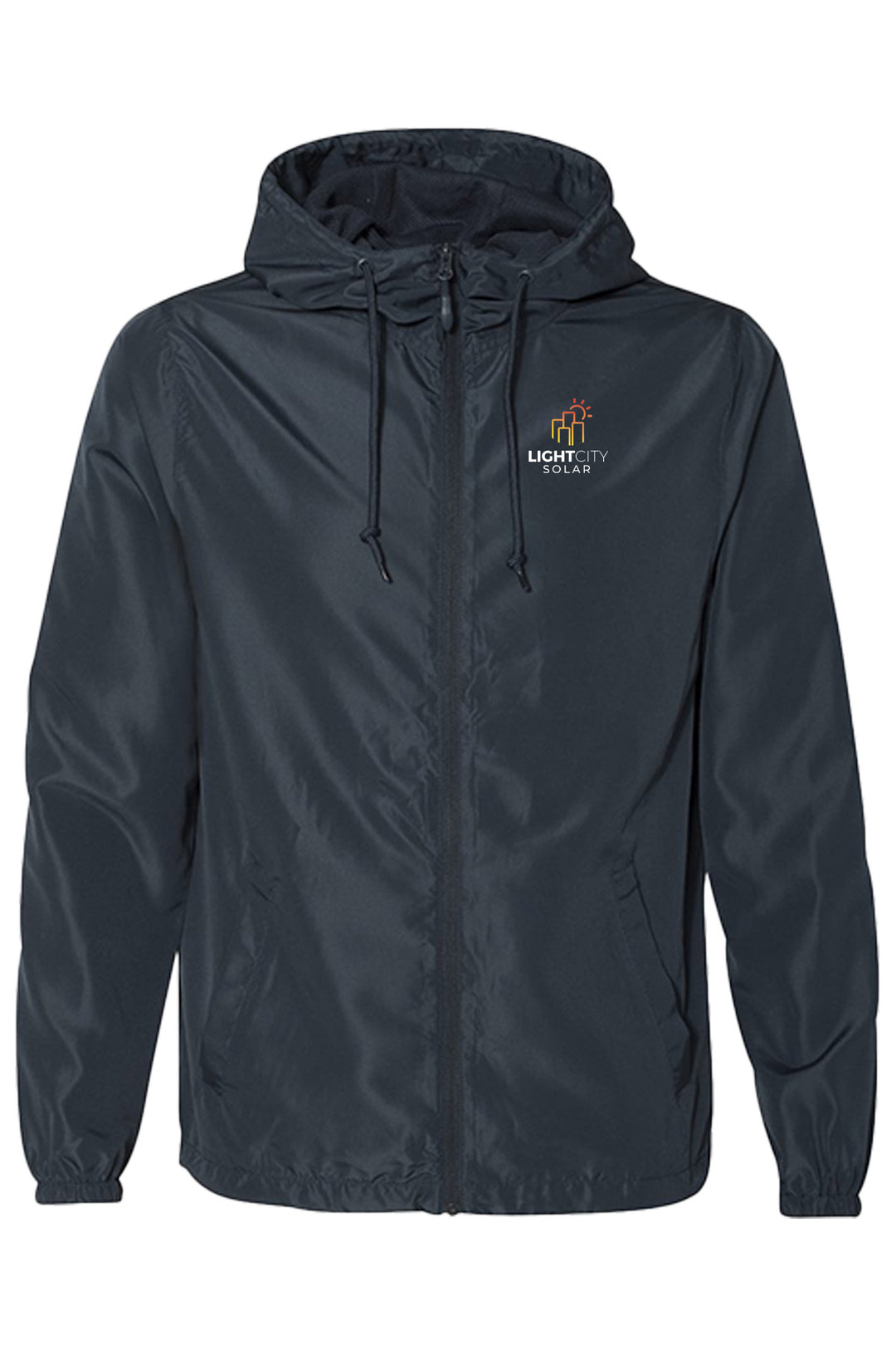 Lightweight Windbreaker Full-Zip Jacket