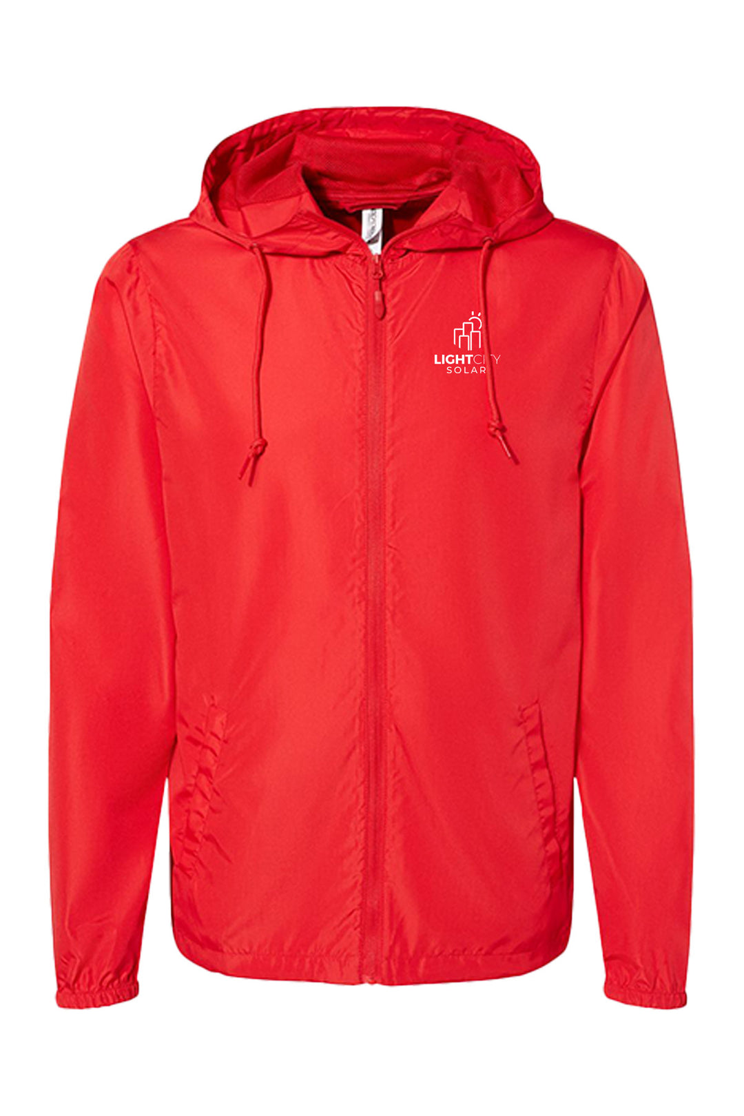 Lightweight Windbreaker Full-Zip Jacket