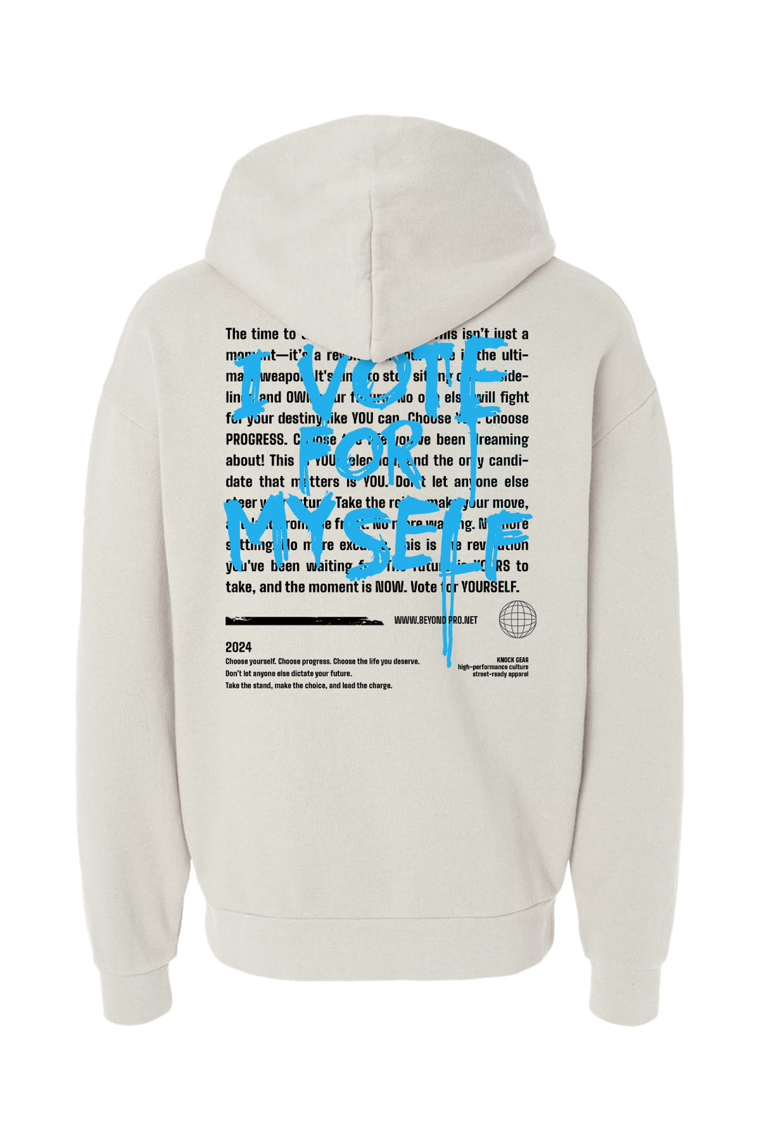 Avenue Hooded Sweatshirt - I Vote For Myself