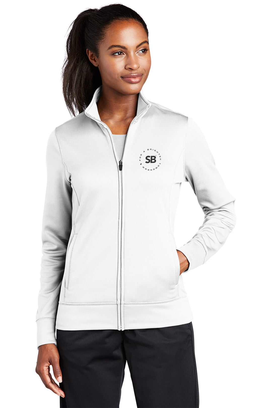 Ladies Sport-Wick Fleece Full-Zip Jacket