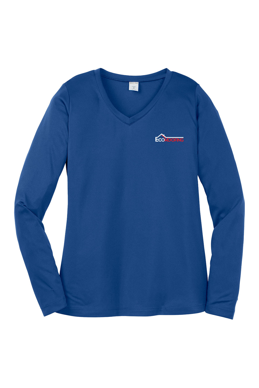 Ladies Long Sleeve PosiCharge Competitor V-Neck Tee