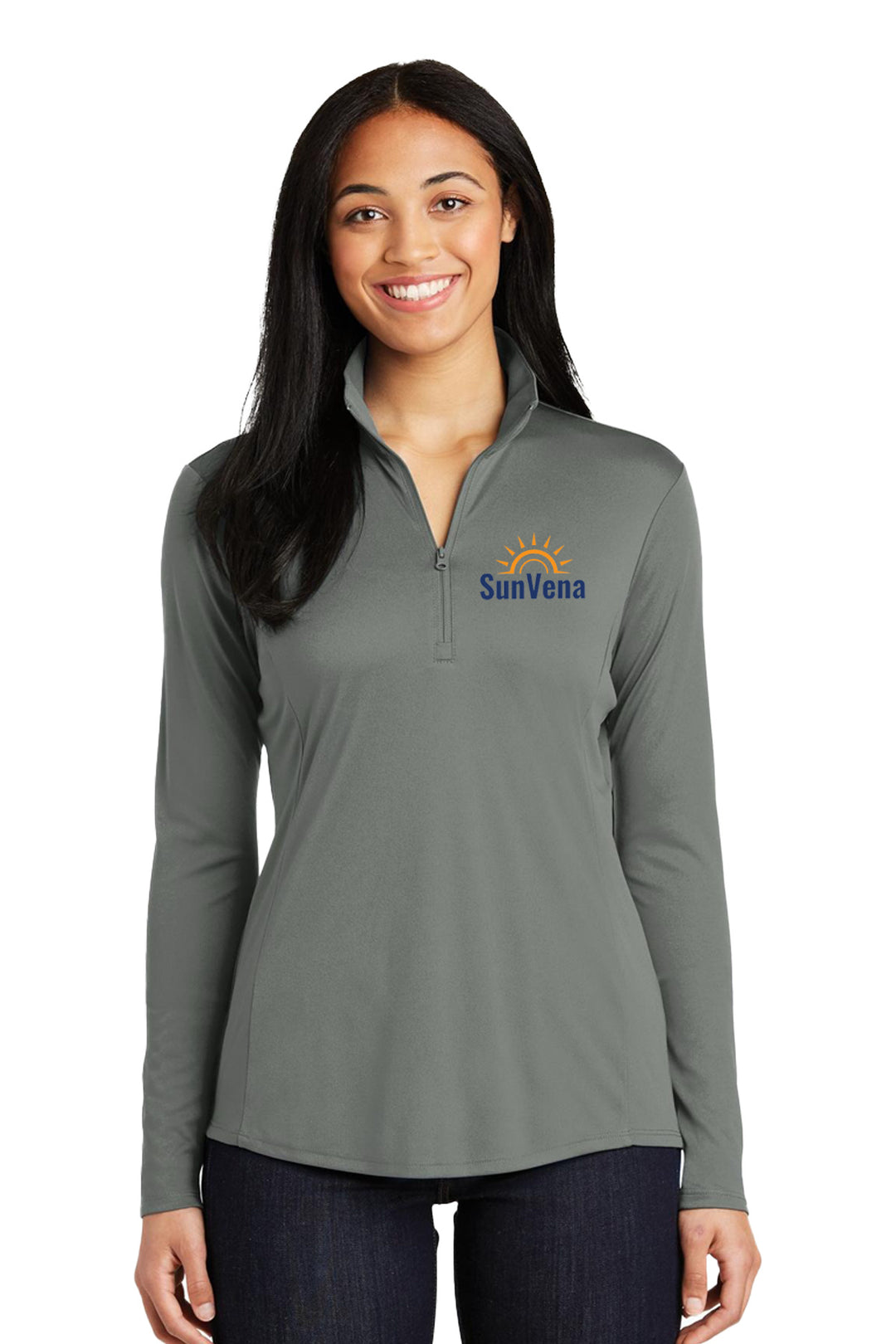 Ladies PosiCharge Competitor 1/4-Zip Pullover