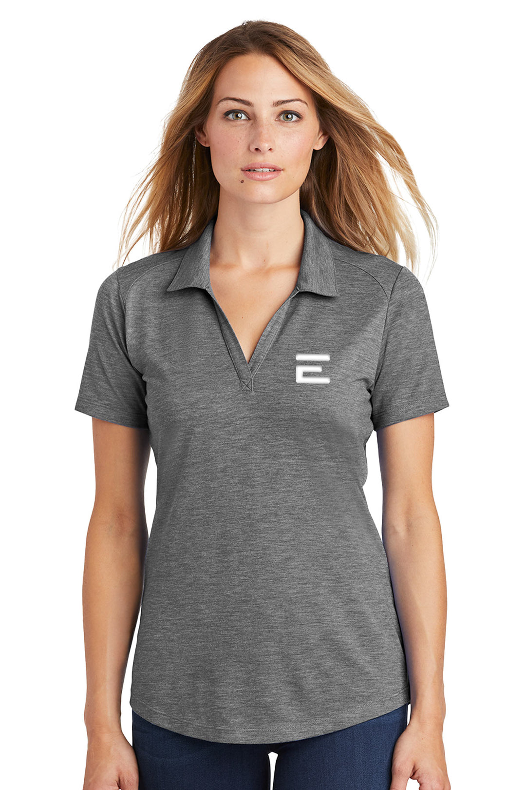 Ladies PosiCharge Tri-Blend Wicking Polo