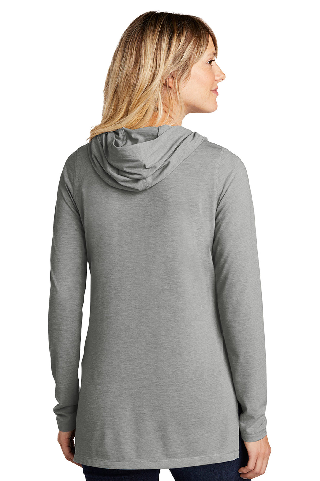 Ladies PosiCharge Tri-Blend Wicking Long Sleeve Hoodie - Relentless