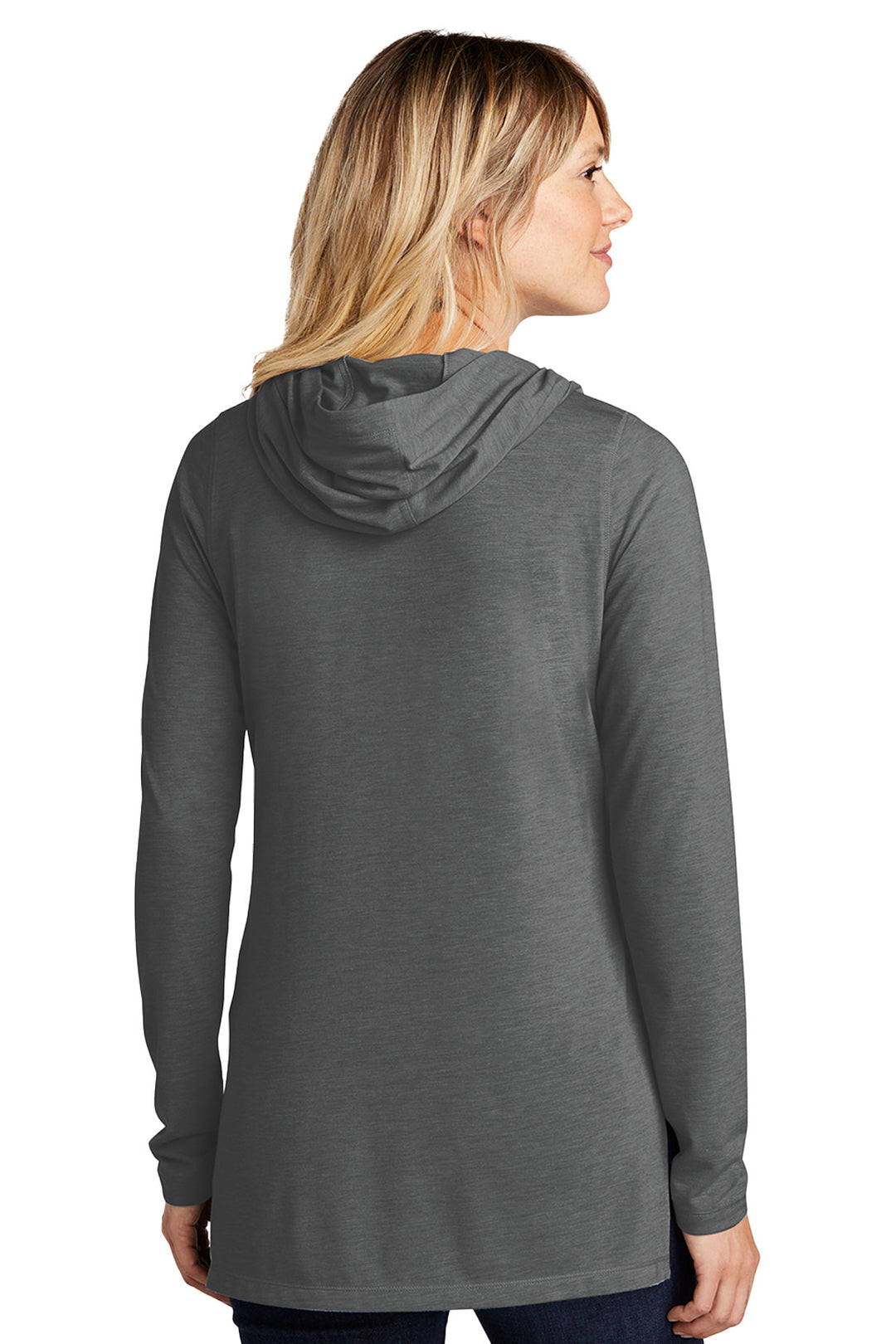 Ladies PosiCharge Tri-Blend Wicking Long Sleeve Hoodie - Watch Me