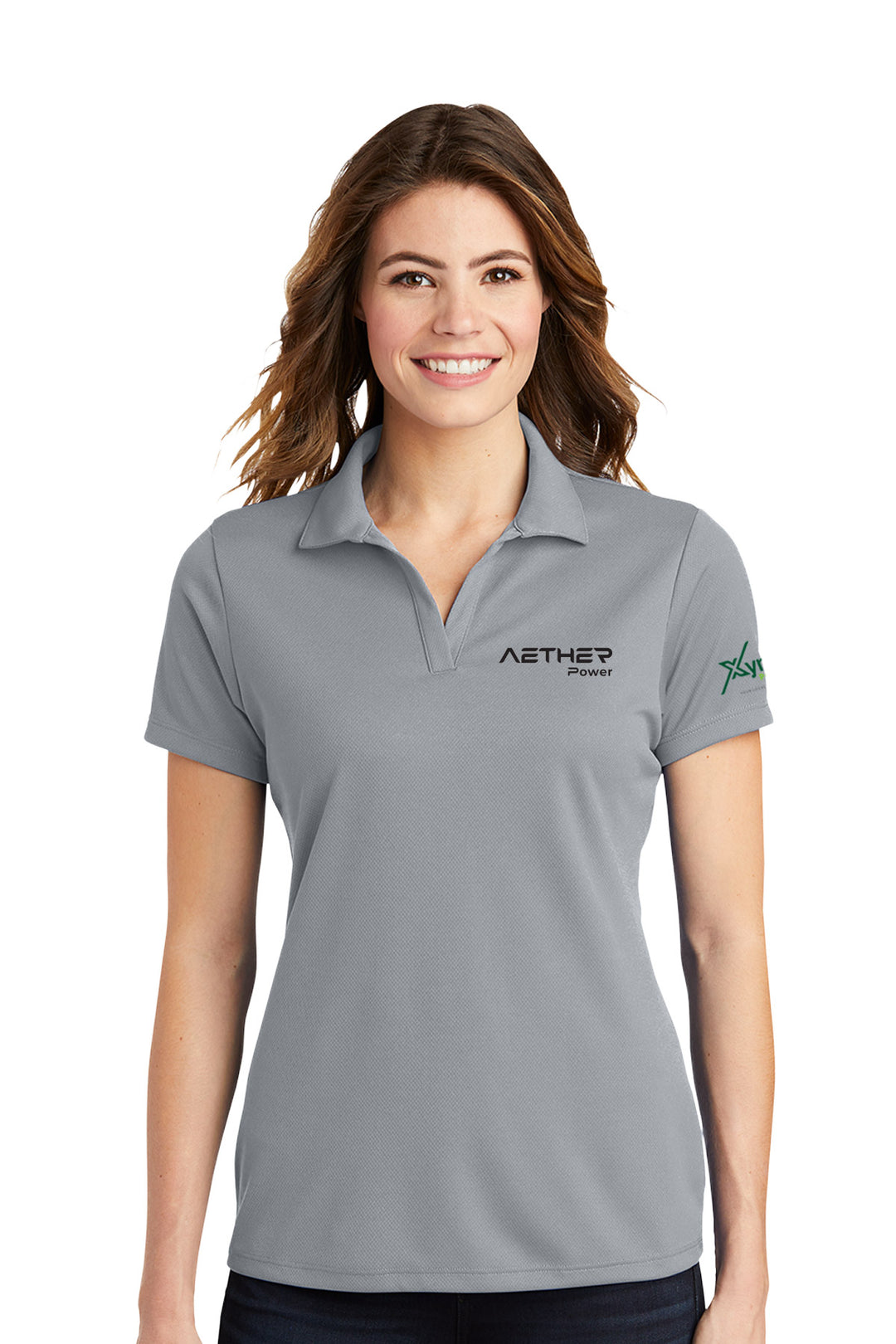 Ladies PosiCharge RacerMesh Polo