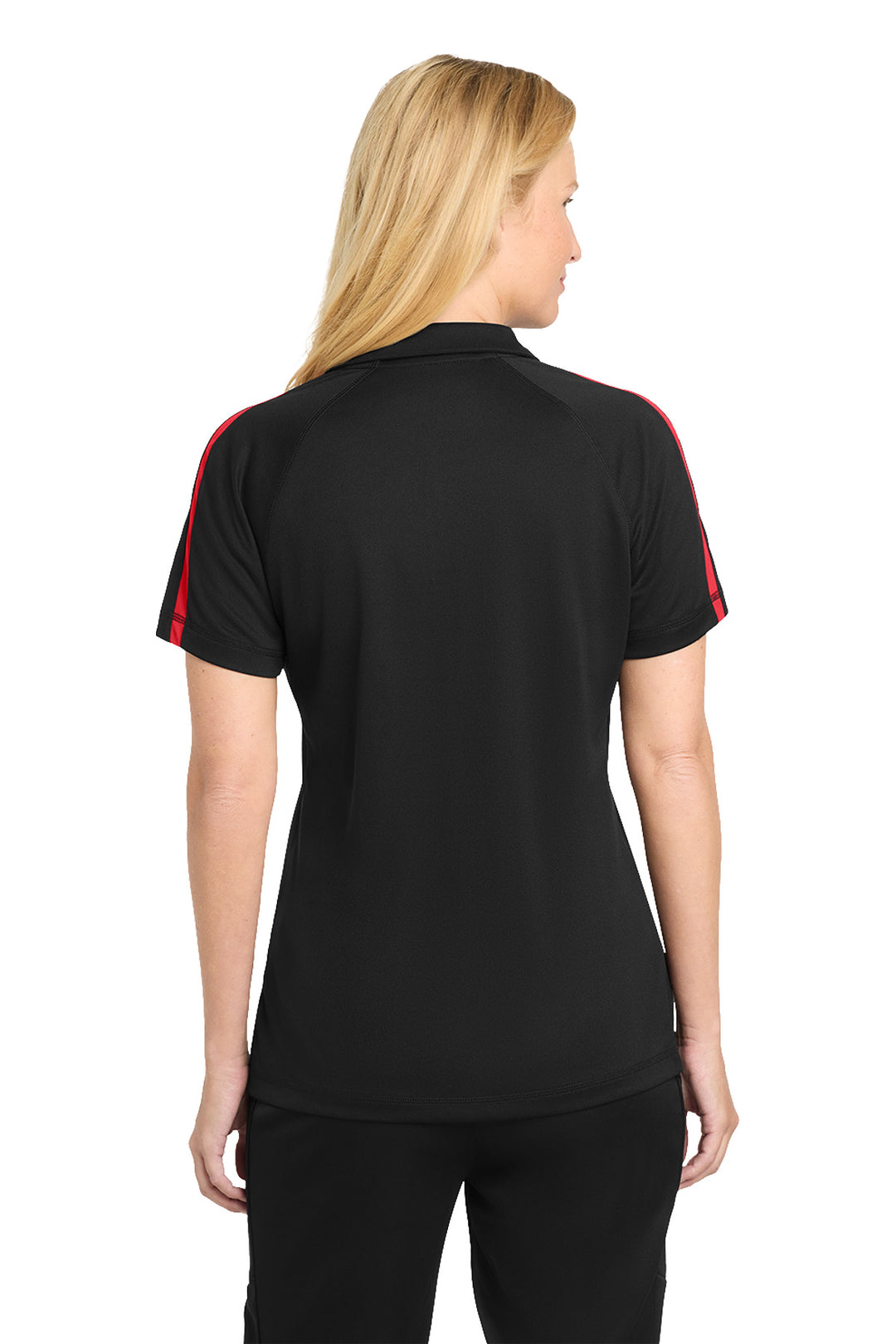 Ladies PosiCharge Micro-Mesh Colorblock Polo