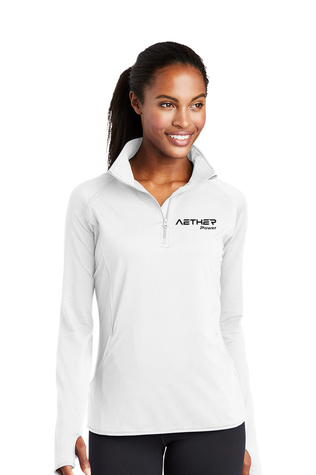 Ladies Sport-Wick Stretch 1/4-Zip Pullover