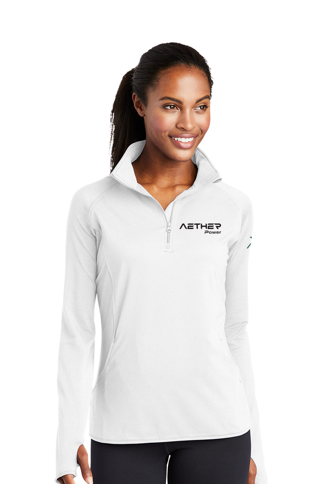 Ladies Sport-Wick Stretch 1/4-Zip Pullover