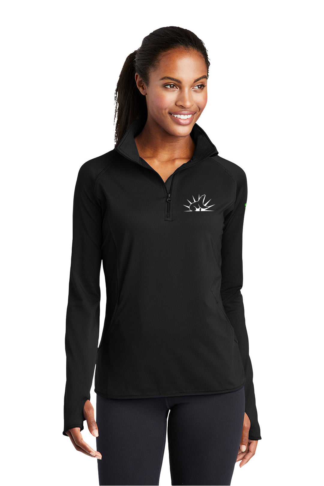 Ladies Sport-Wick Stretch 1/4-Zip Pullover