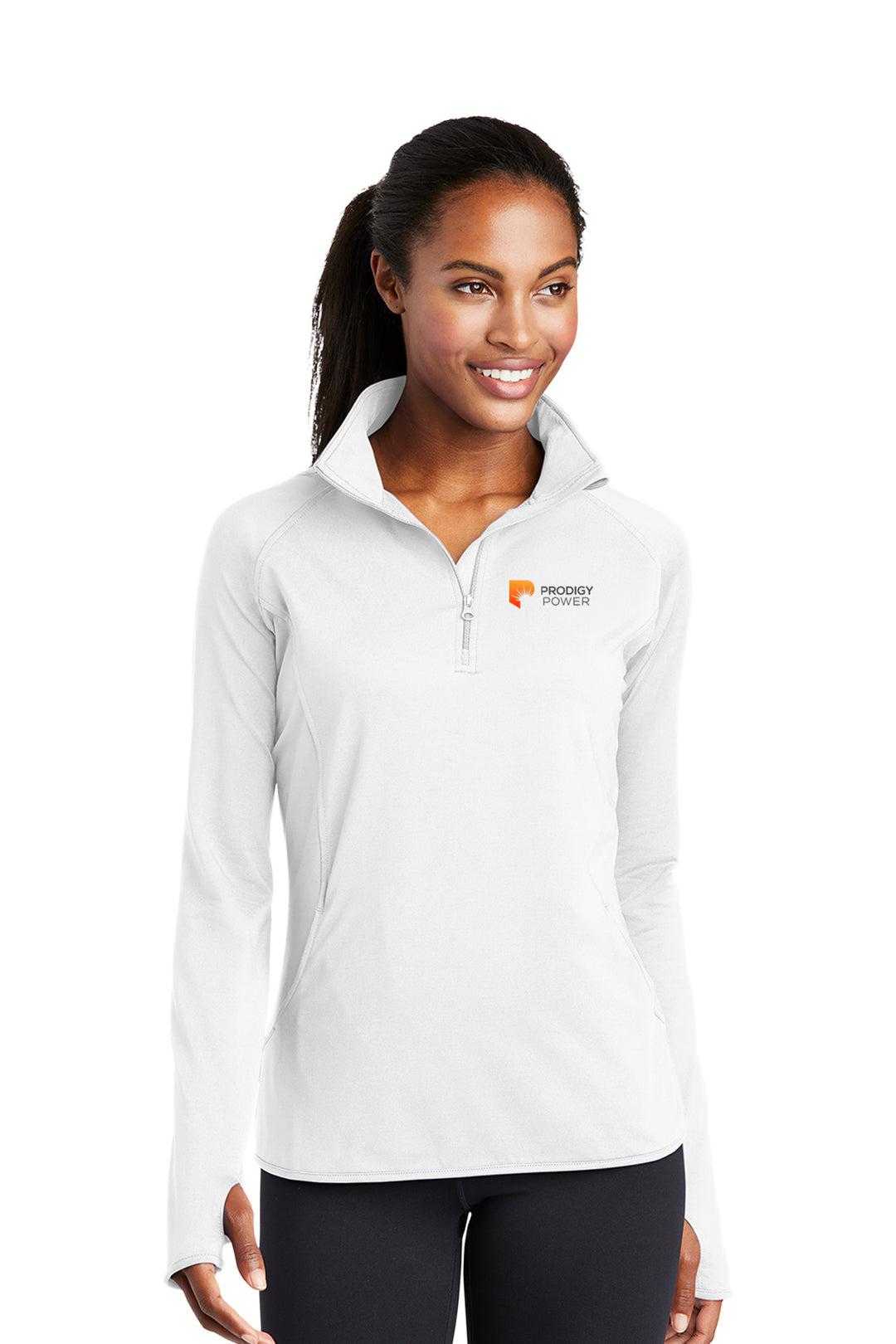 Ladies Sport-Wick Stretch 1/4-Zip Pullover