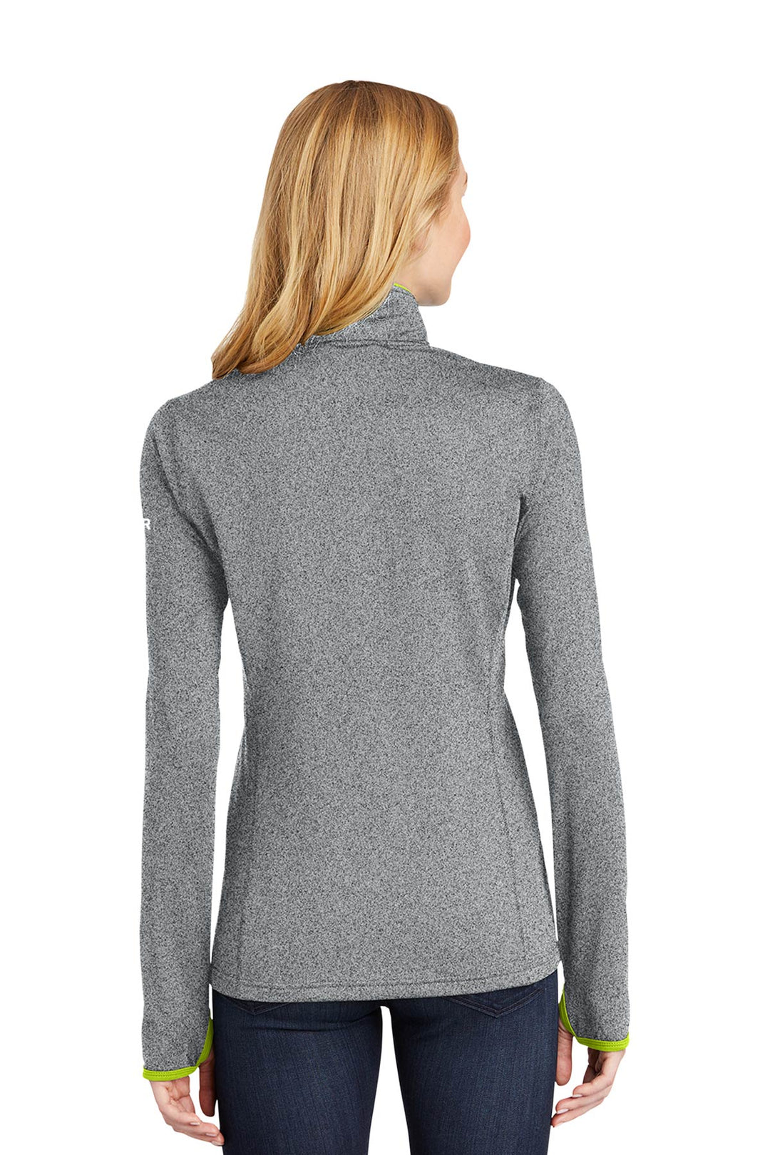 Ladies Sport-Wick Stretch Contrast Full-Zip Jacket