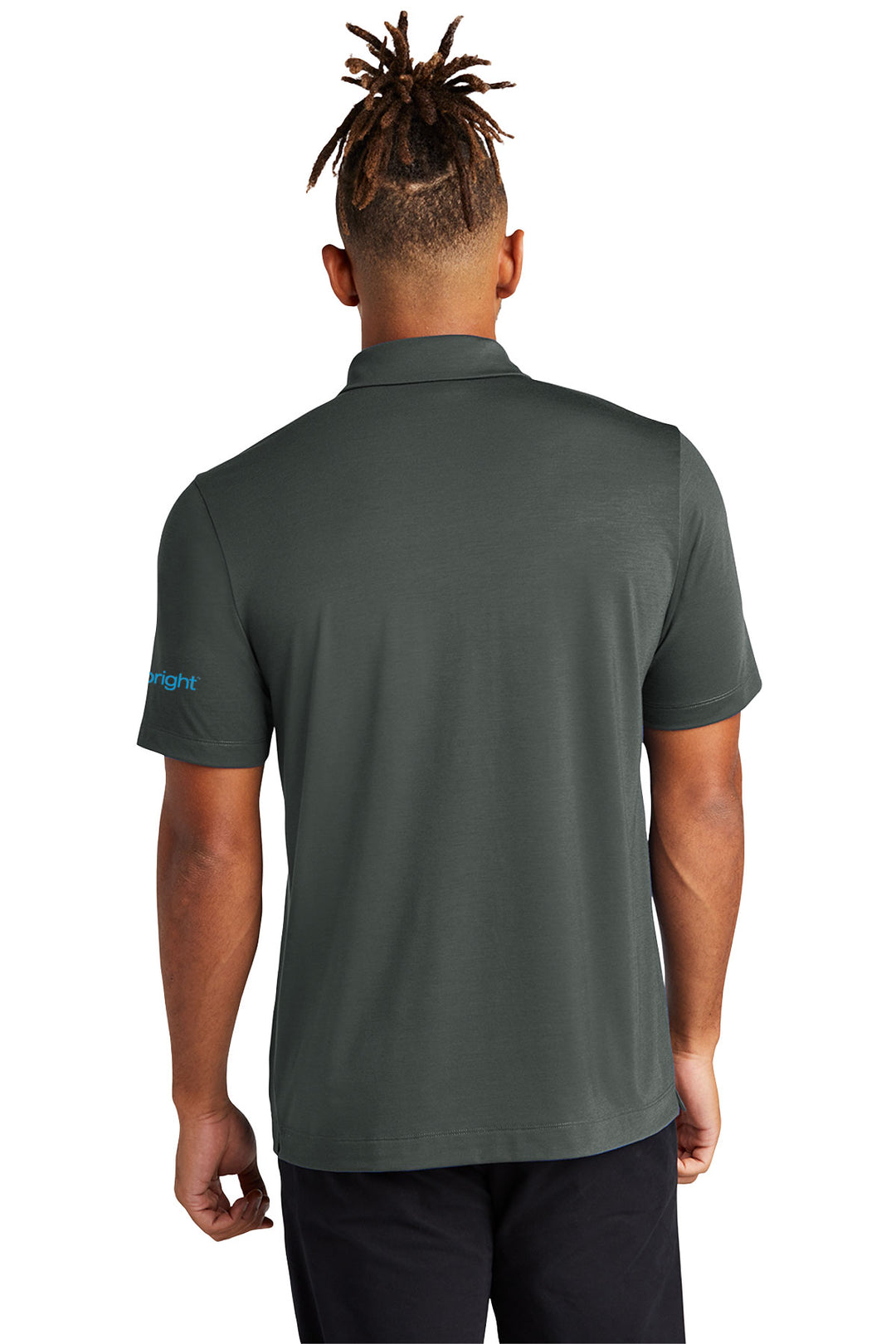 Stretch Jersey Knocking Polo
