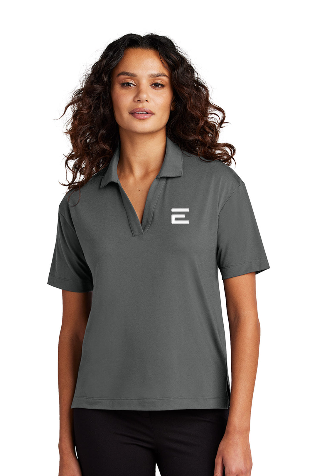 Ladies Stretch Jersey Polo