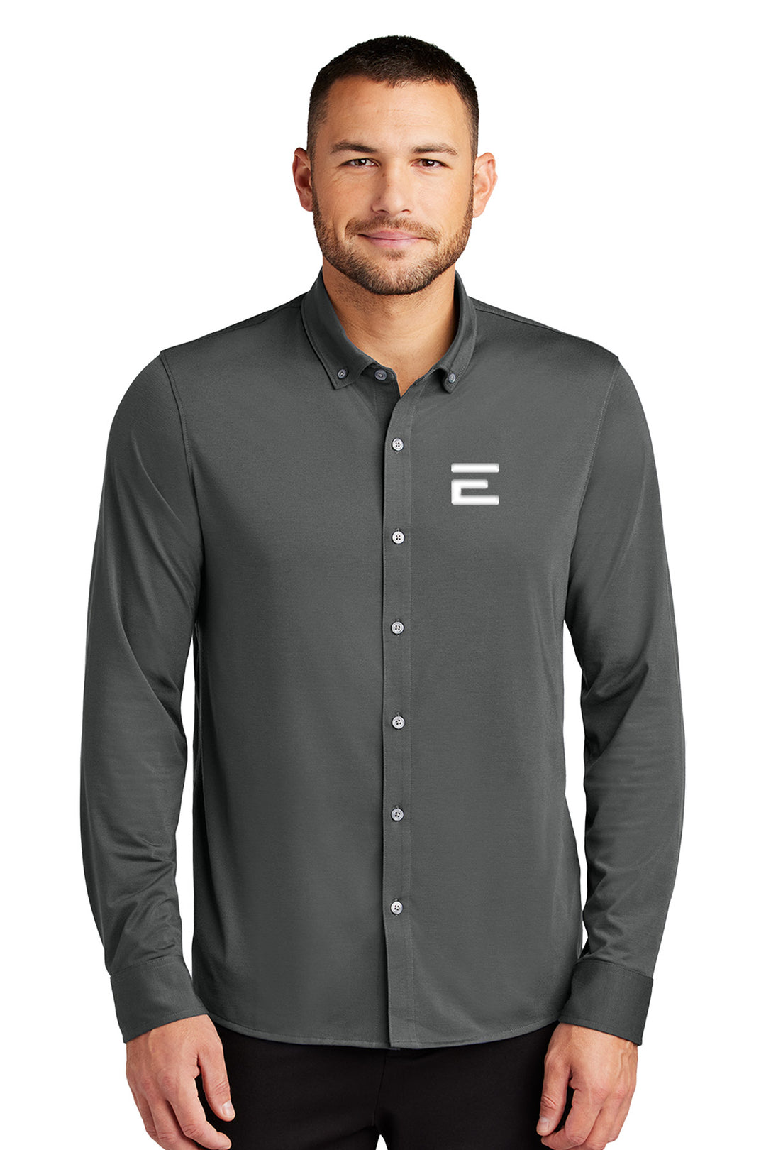 Stretch Jersey Long Sleeve Shirt