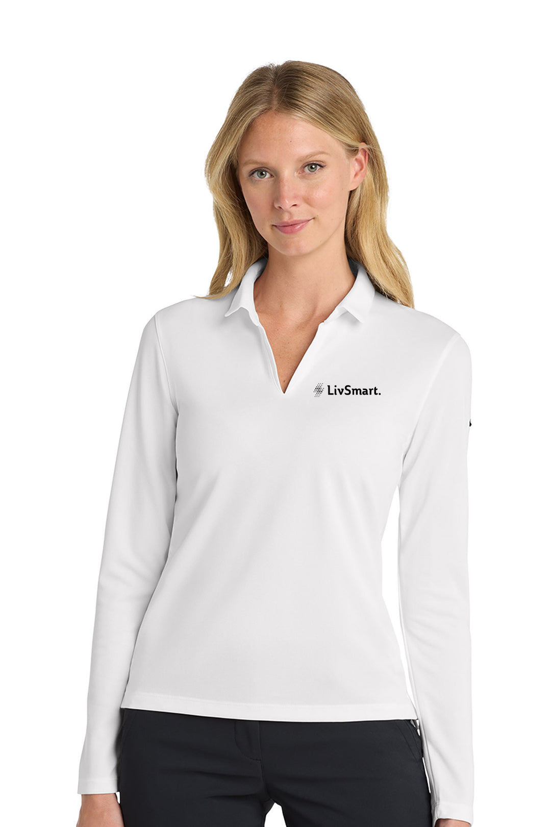 Ladies Dri-FIT Micro Pique 2.0 Long Sleeve Polo