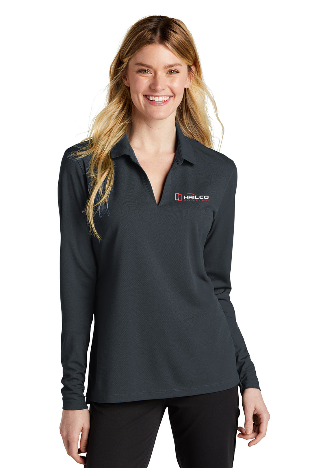 Ladies Dri-FIT Micro Pique 2.0 Long Sleeve Polo