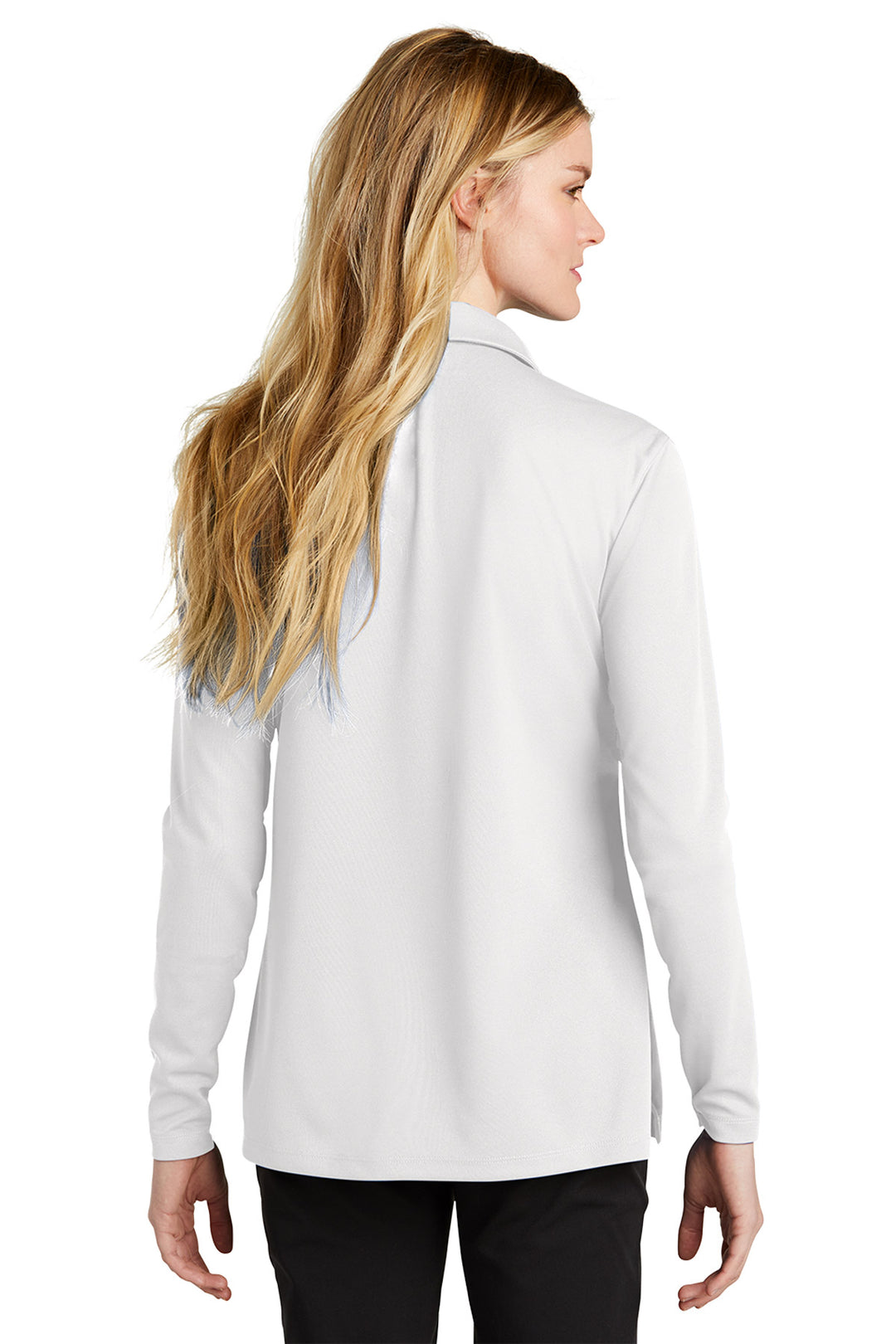 Ladies Dri-FIT Micro Pique 2.0 Long Sleeve Polo