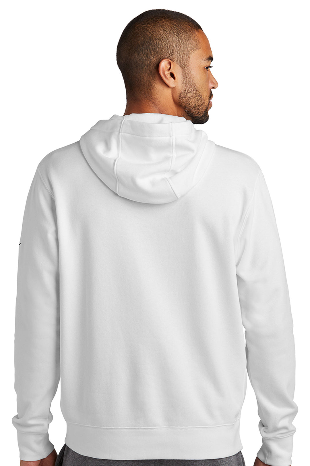 Club Fleece Sleeve Swoosh Pullover Hoodie