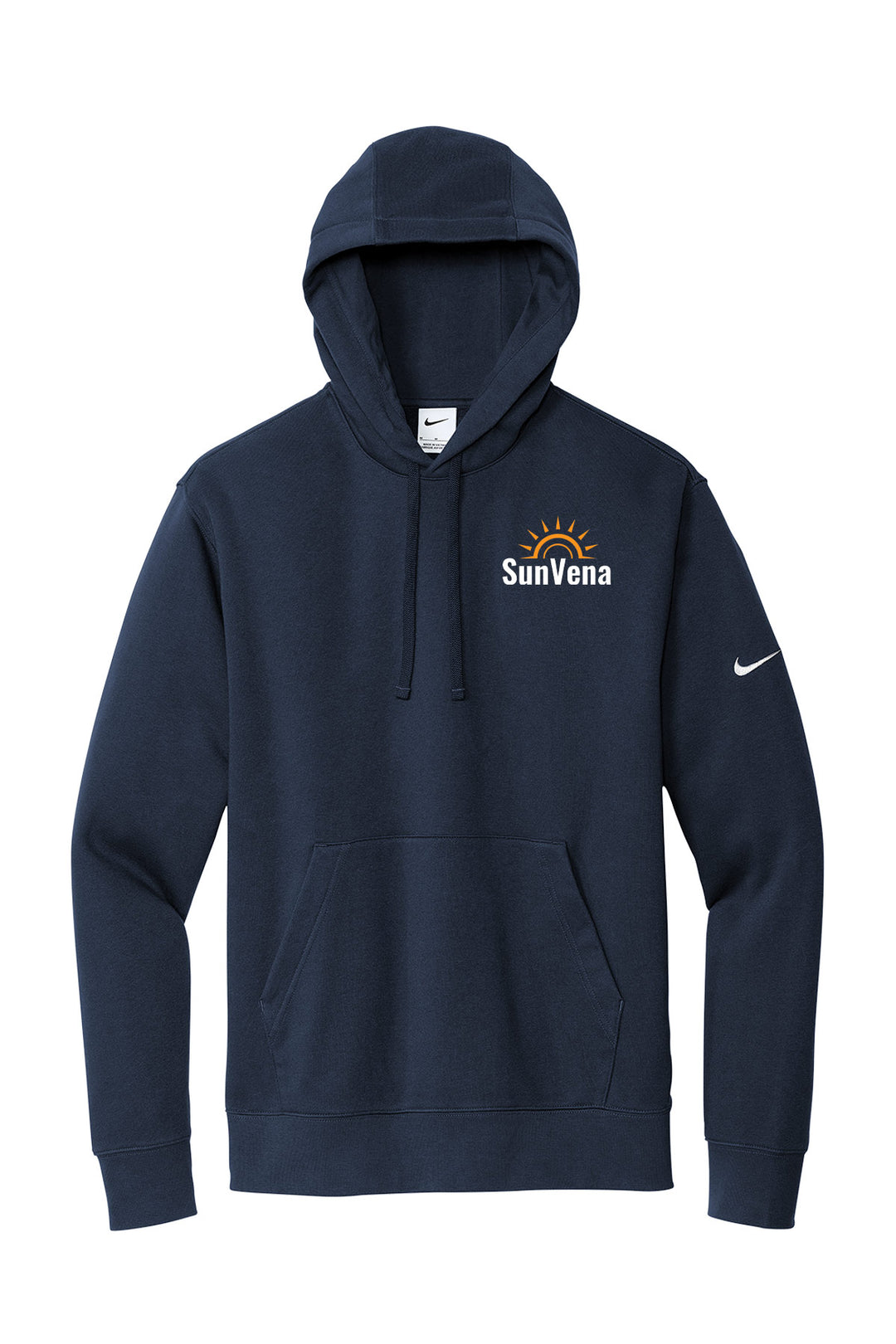 Club Fleece Sleeve Swoosh Pullover Hoodie