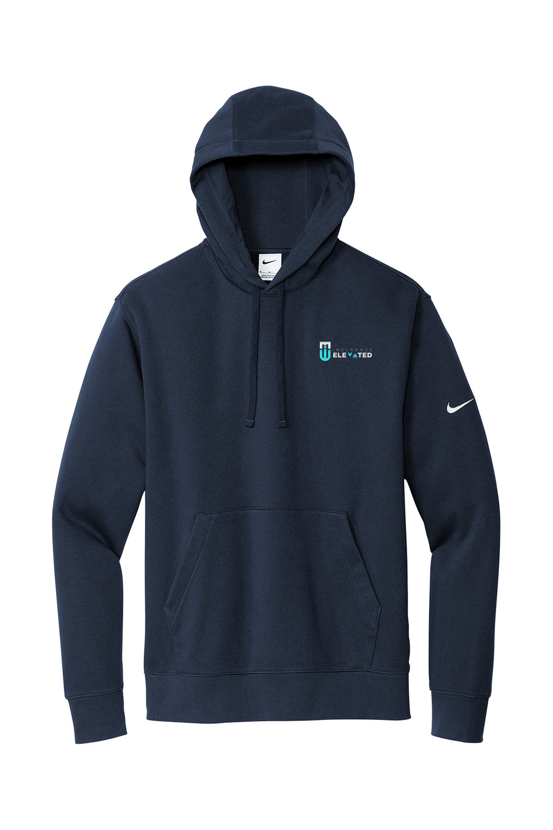 Club Fleece Sleeve Swoosh Pullover Hoodie