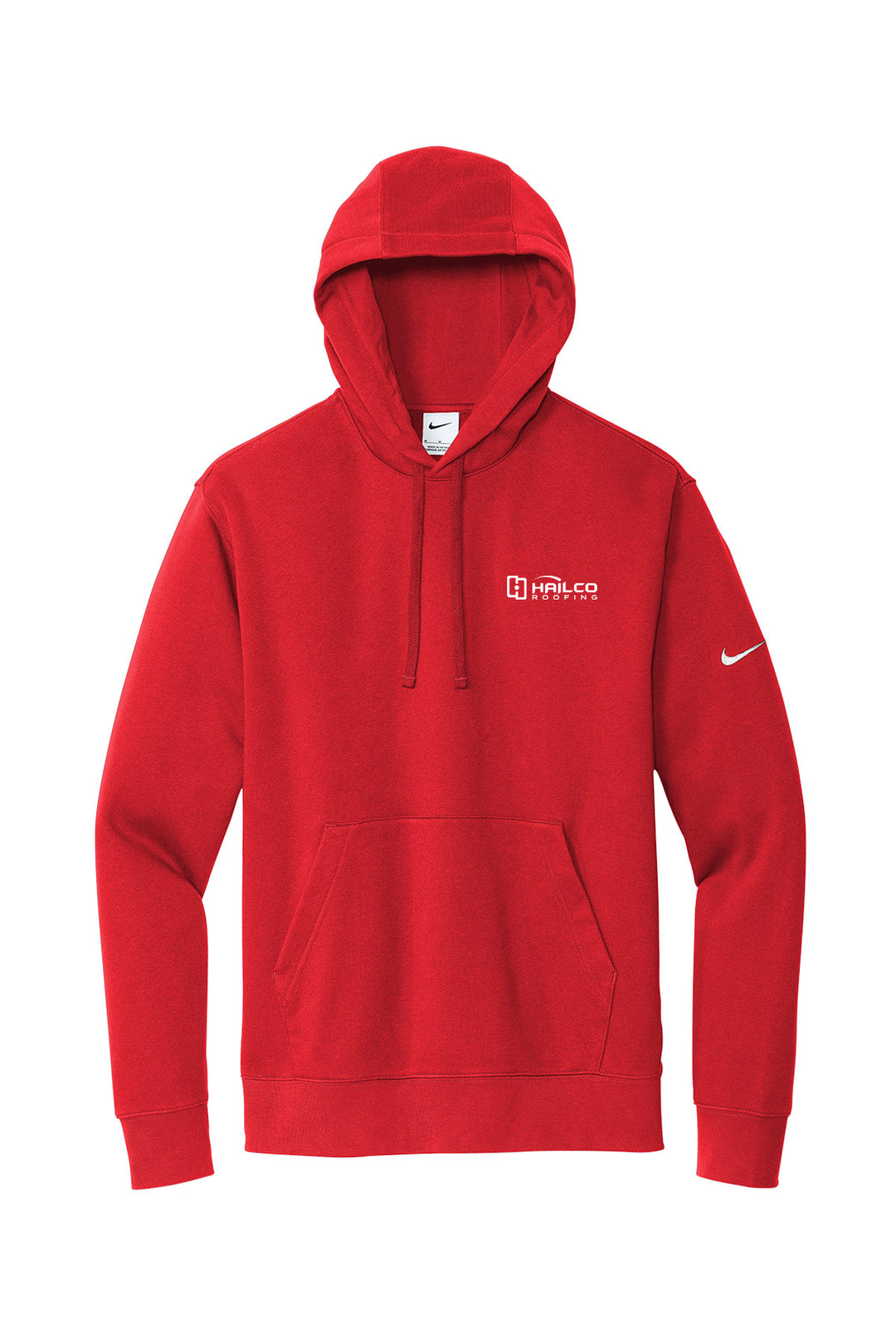 Club Fleece Sleeve Swoosh Pullover Hoodie