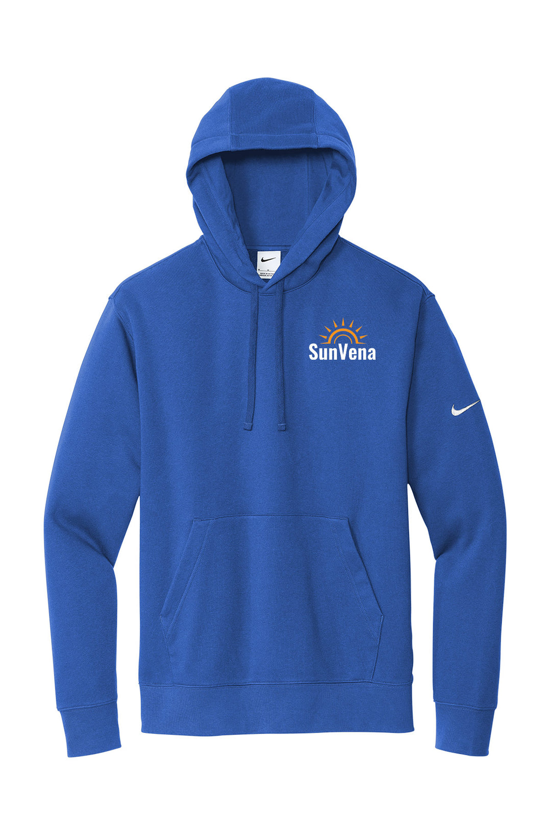 Club Fleece Sleeve Swoosh Pullover Hoodie
