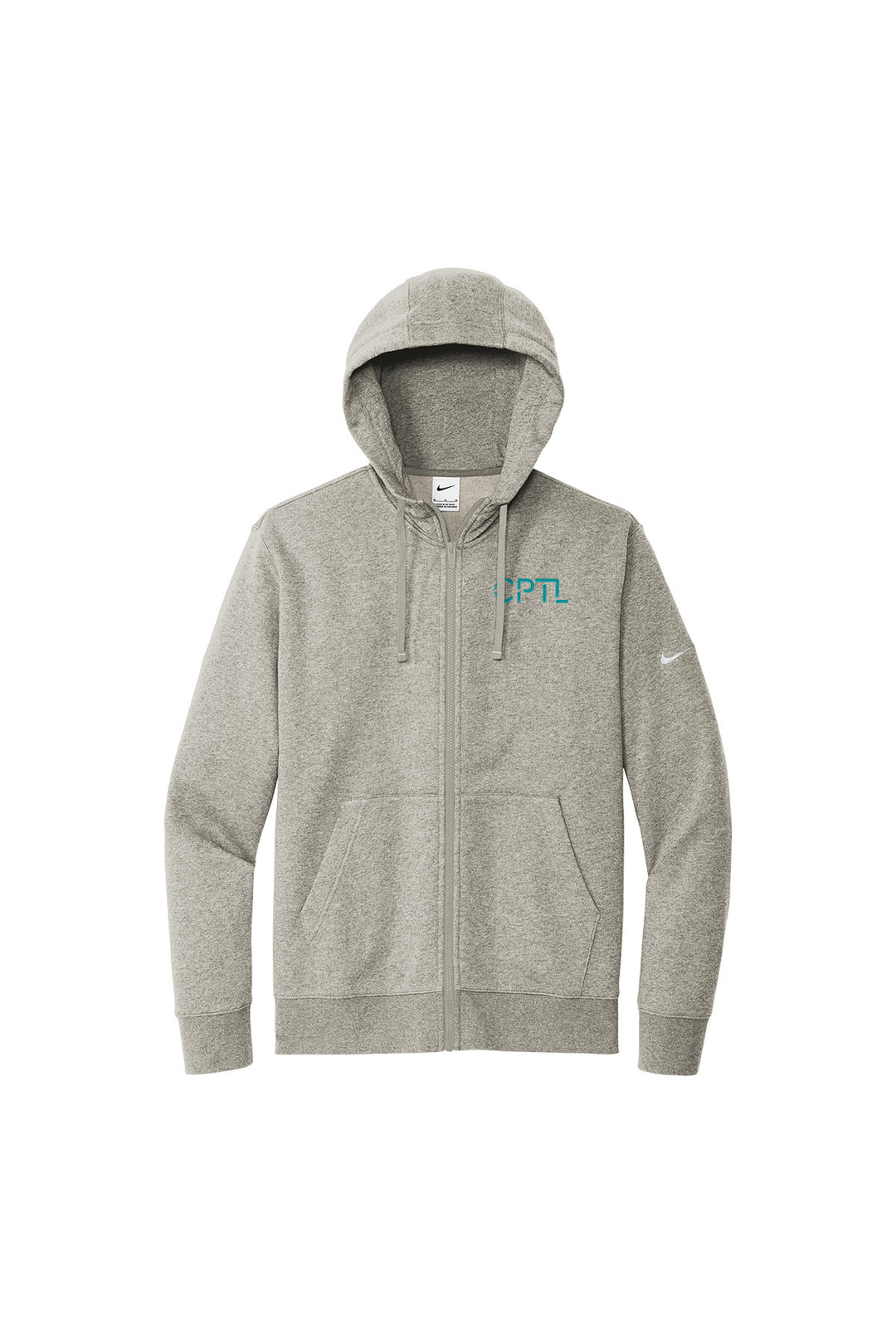 Club Fleece Sleeve Swoosh Full-Zip Hoodie